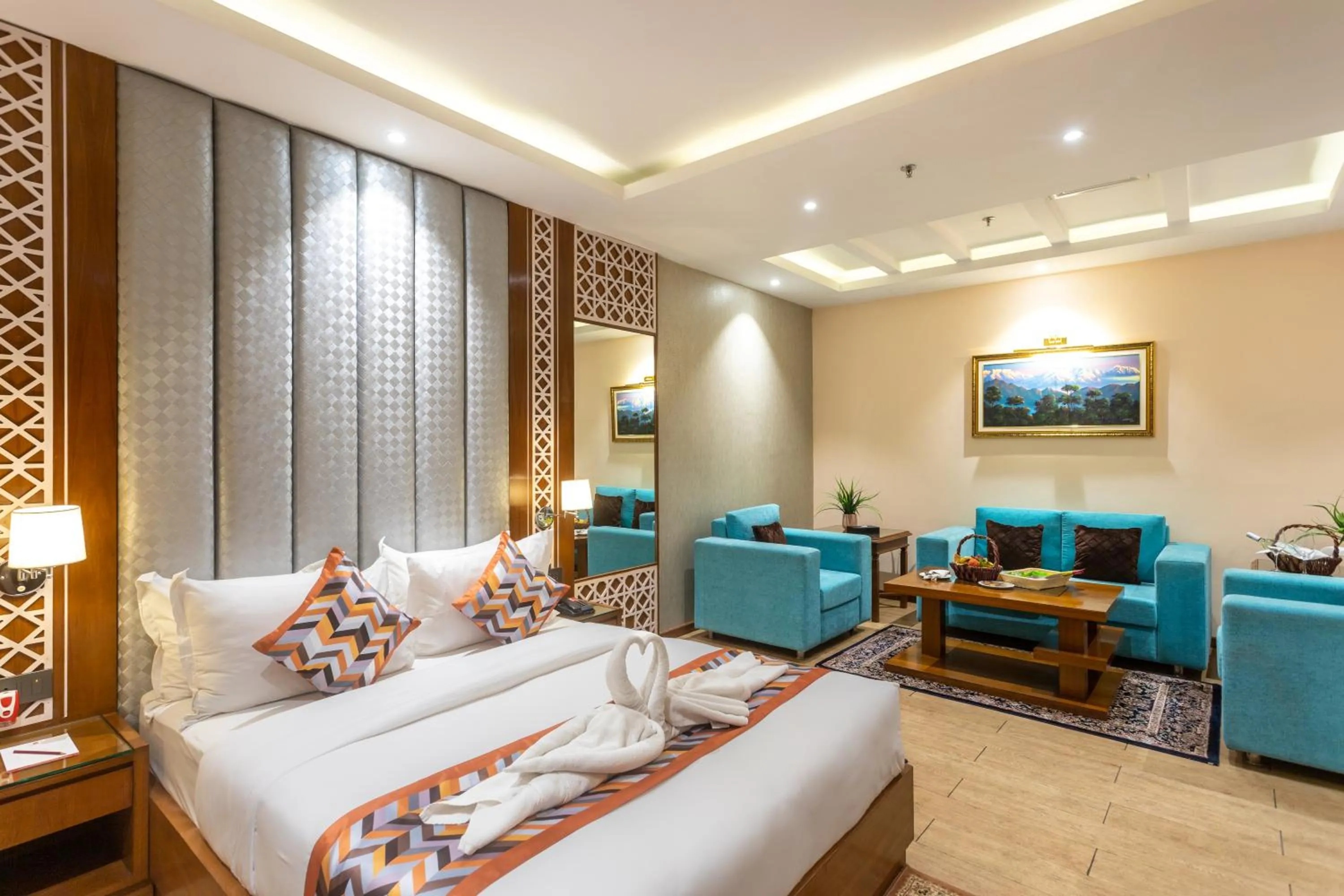 Bed in Dream International Hotel