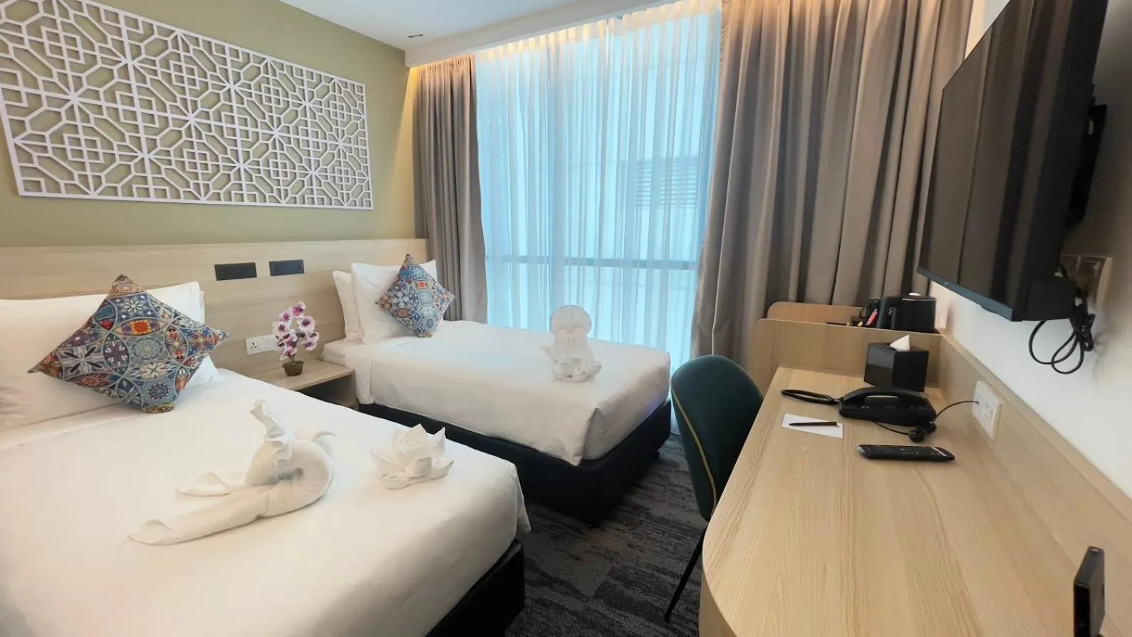 Bedroom, Bed in Santa Grand Signature Kuala Lumpur