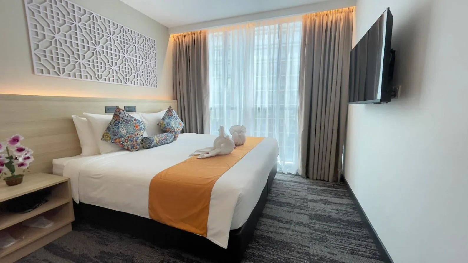 Bedroom, Bed in Santa Grand Signature Kuala Lumpur