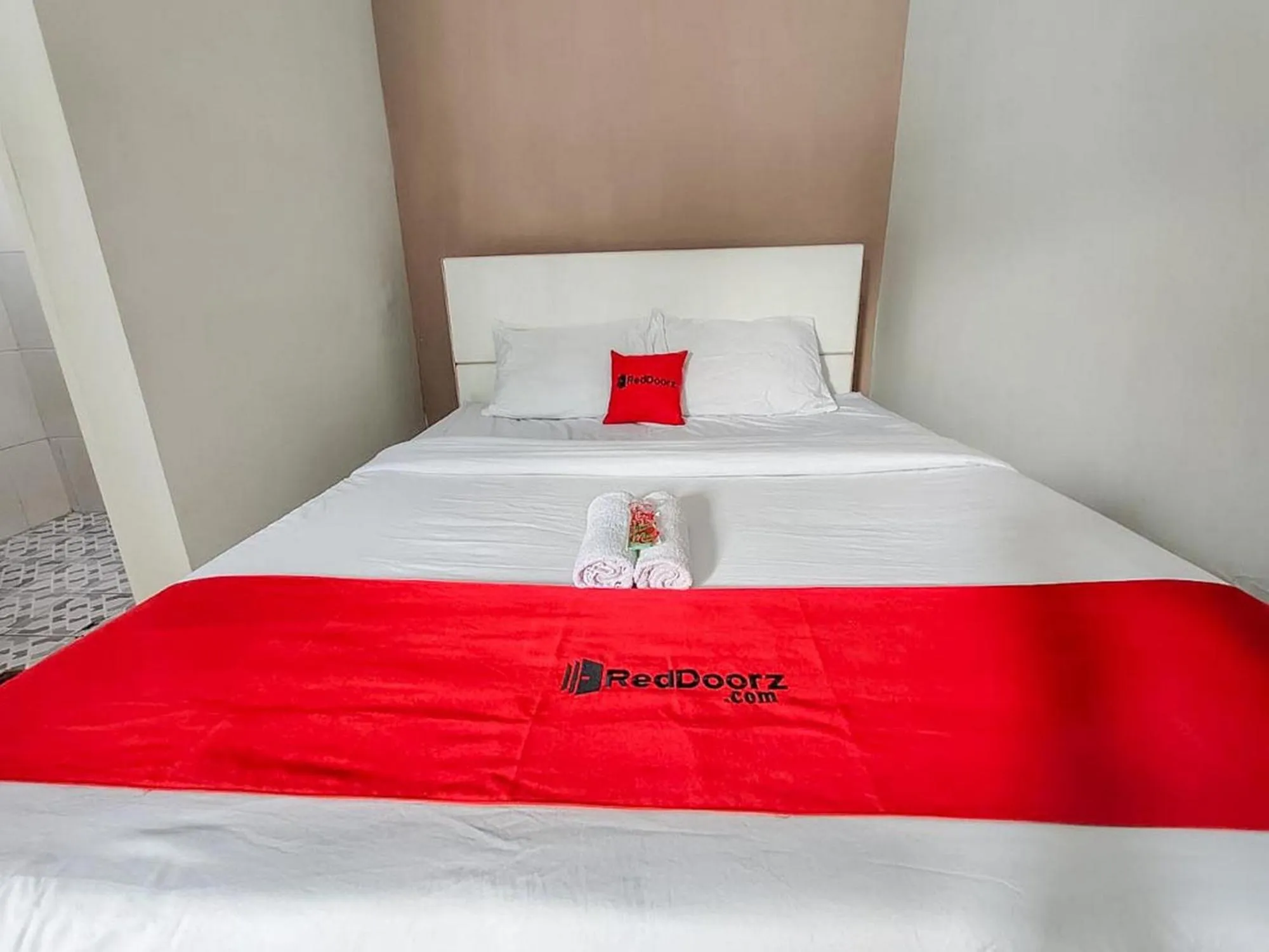 Bedroom, Bed in RedDoorz near Alun Alun Batu 2