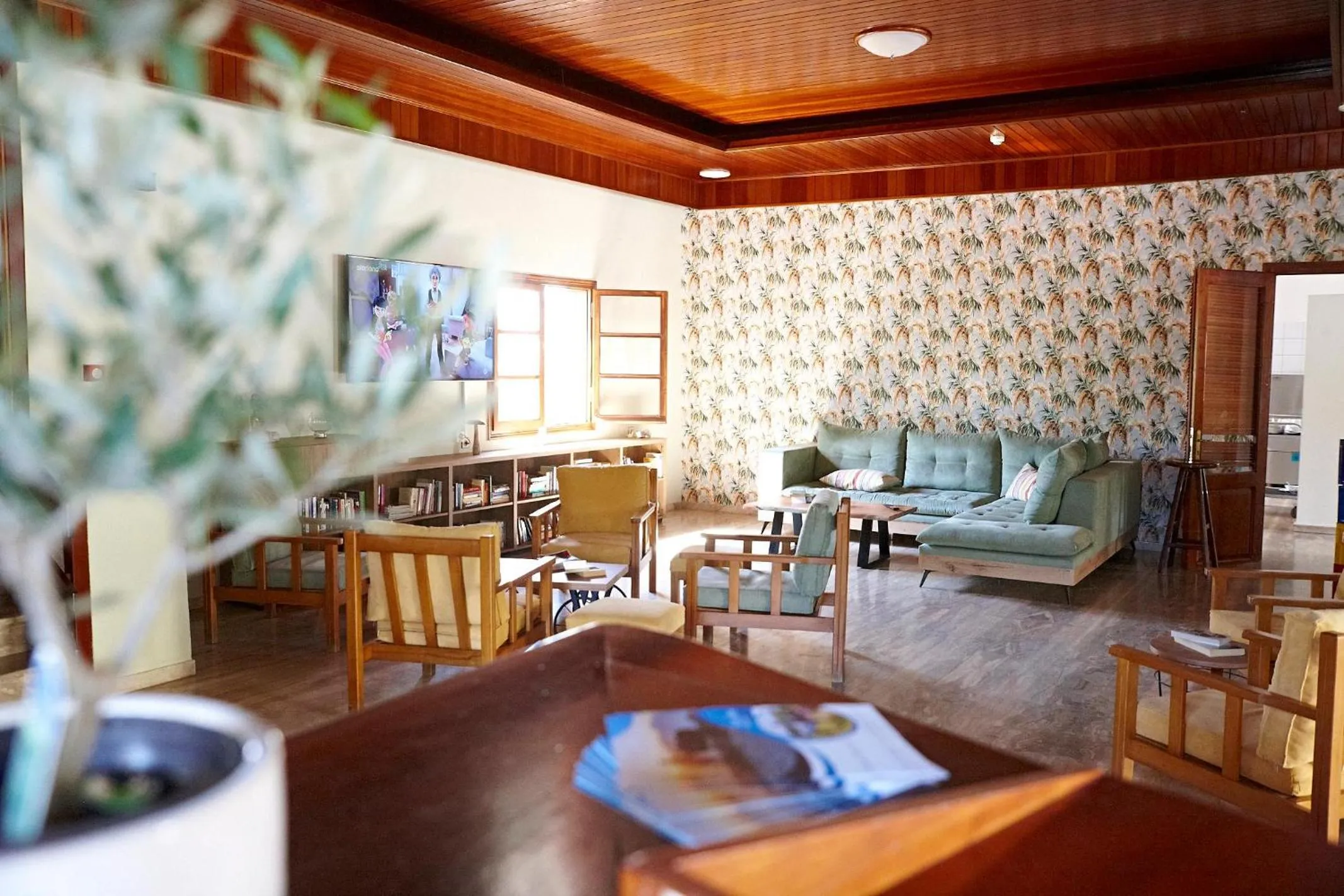 Lobby or reception in Elea Terra Hotel