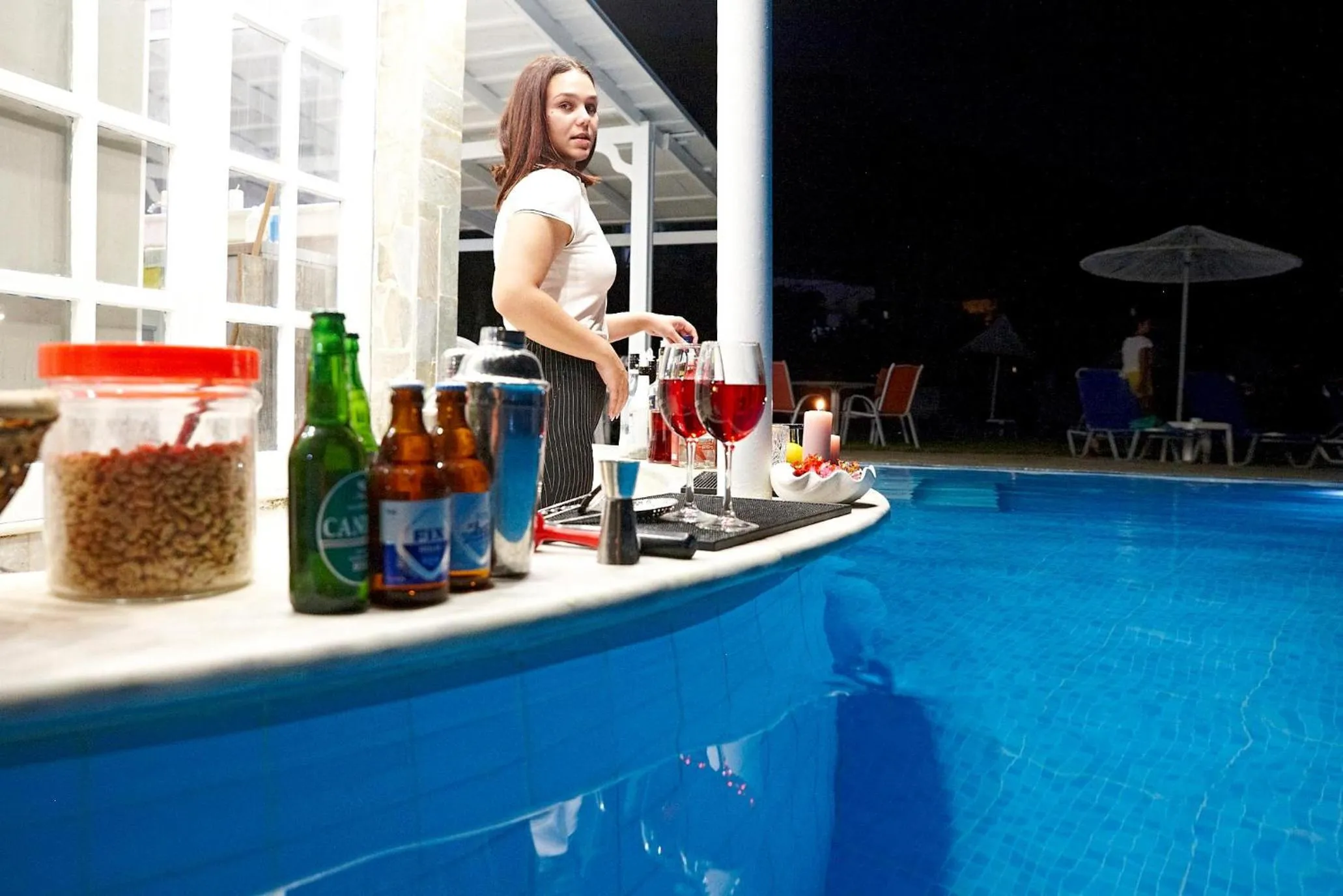 Swimming pool in Elea Terra Hotel