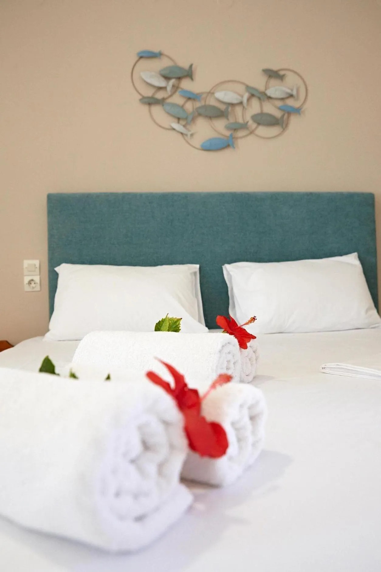 Photo of the whole room, Bed in Elea Terra Hotel