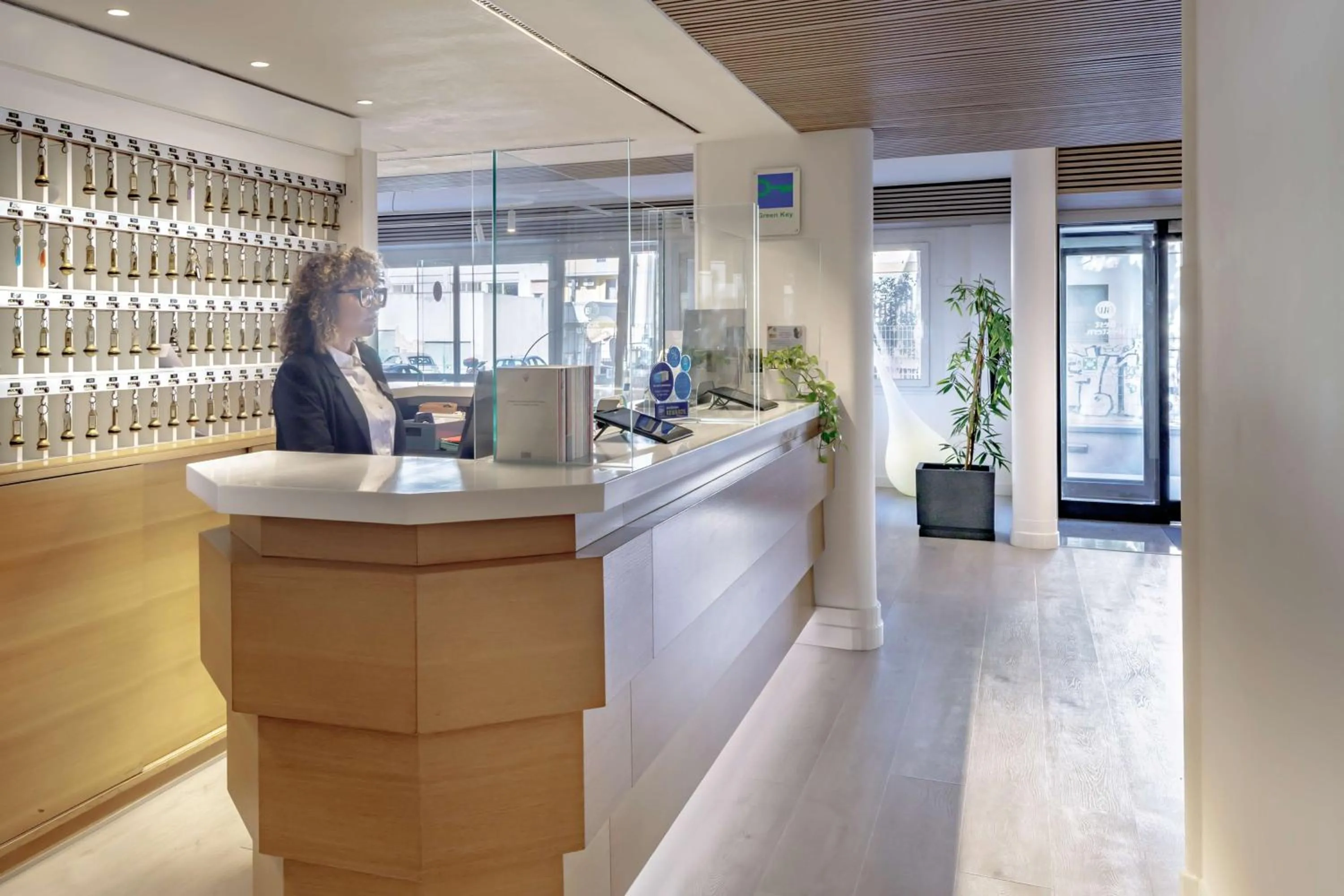 Lobby or reception in Best Western Hotel Residence Italia
