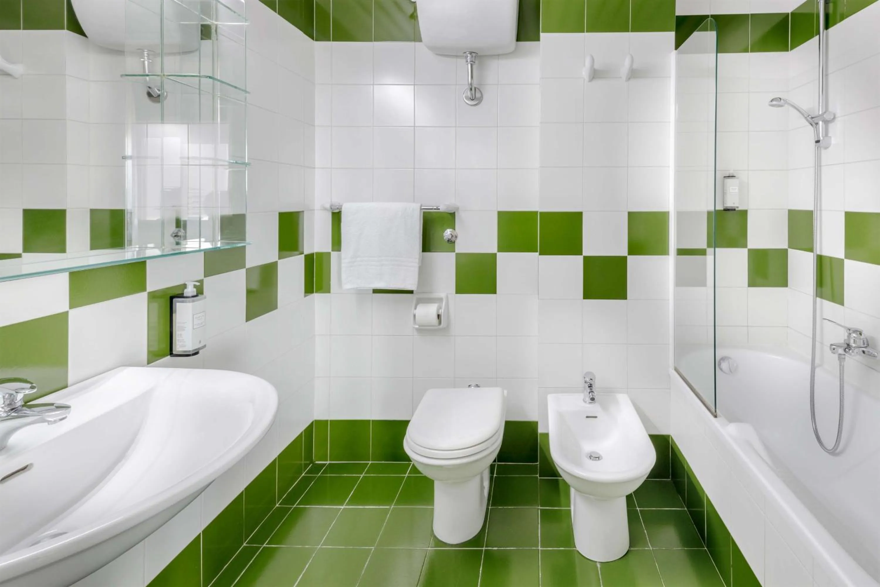 Bathroom in Best Western Hotel Residence Italia