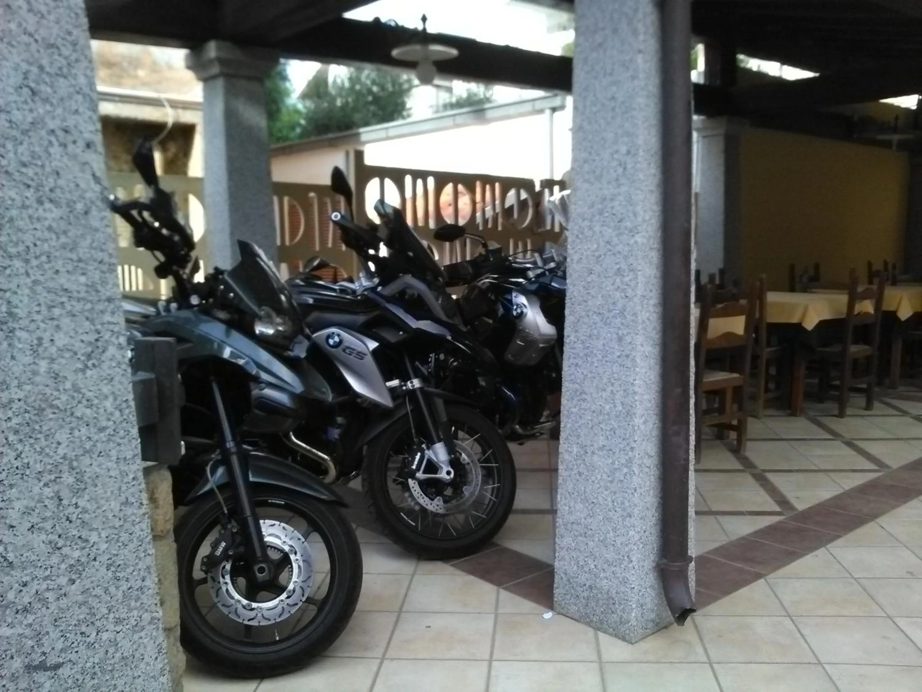 Patio in Hotel San Francisco