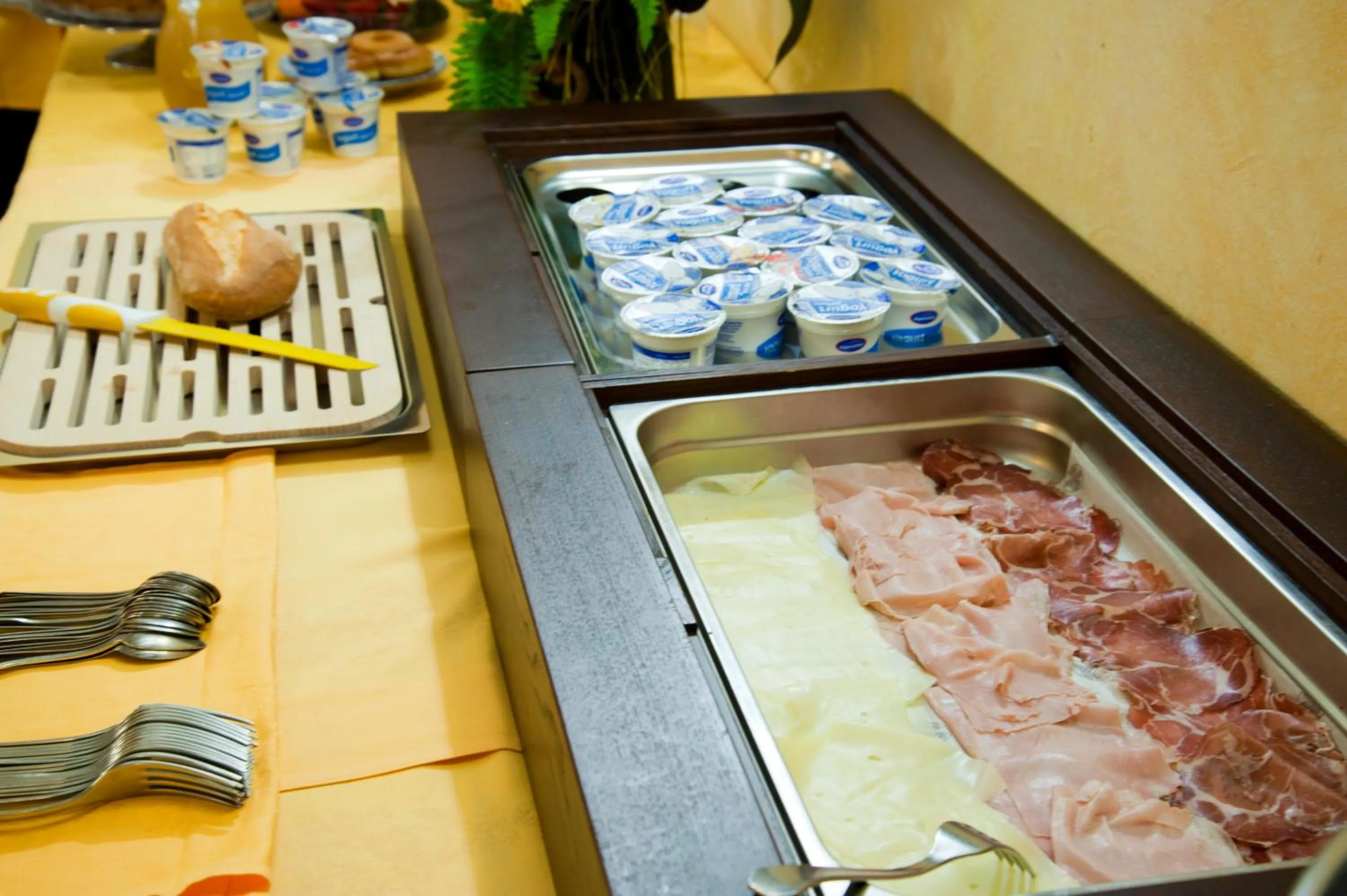 Italian breakfast in Hotel San Francisco