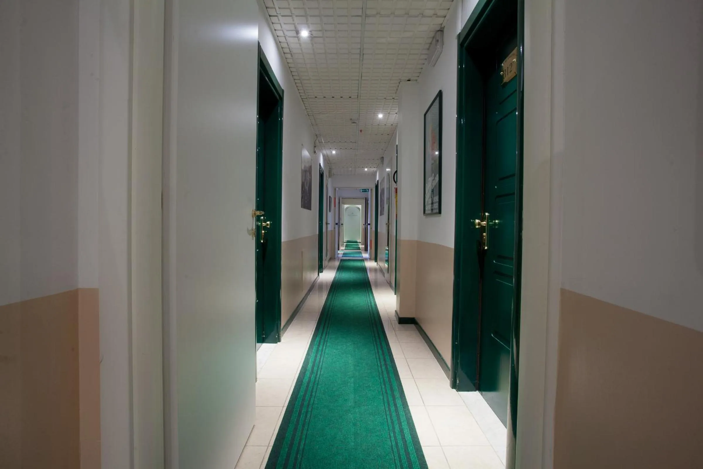 Decorative detail in Albergo Belsoggiorno