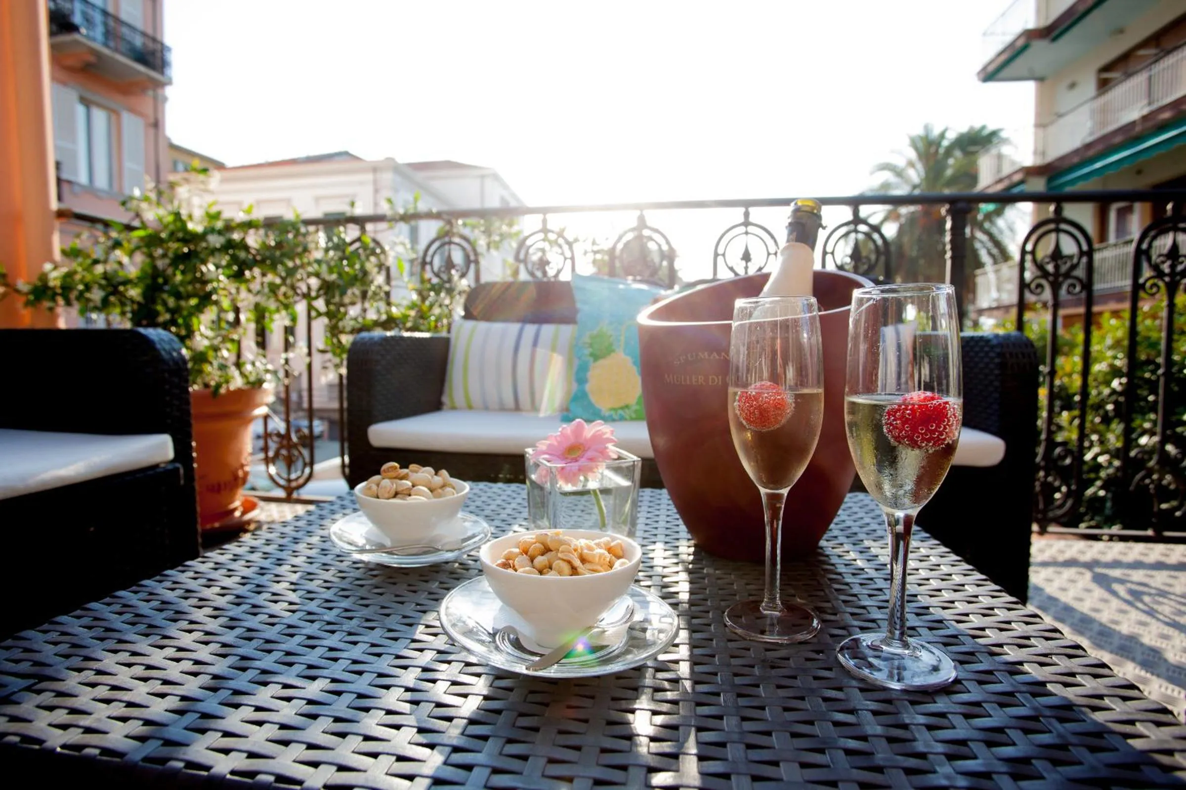 Balcony/Terrace in Albergo Belsoggiorno