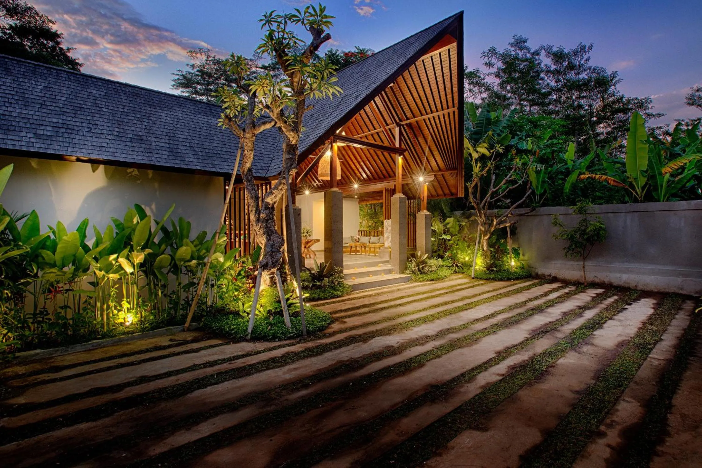 Lobby or reception in The Kanjeng Elitya Villa Ubud
