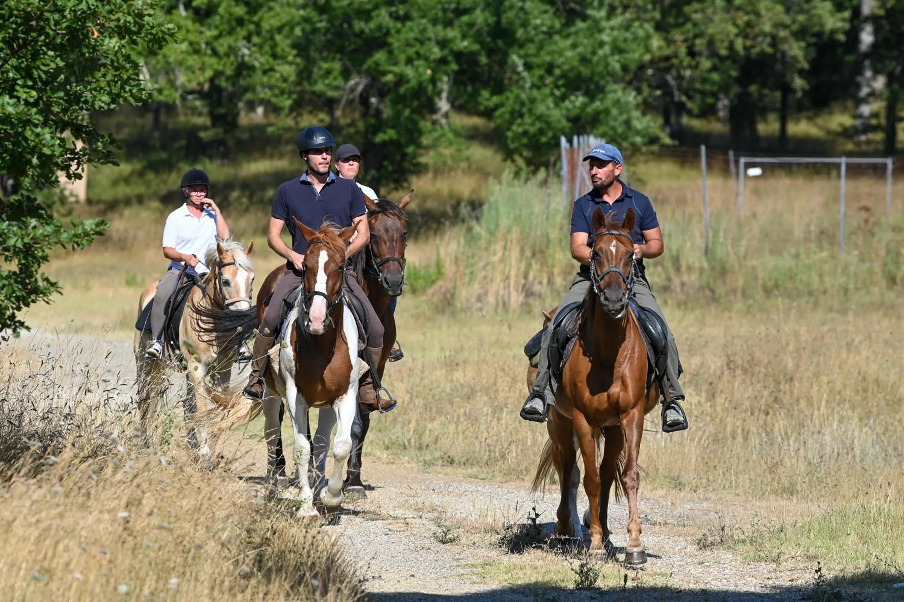 Horse-riding in La Bagnaia Golf Resort