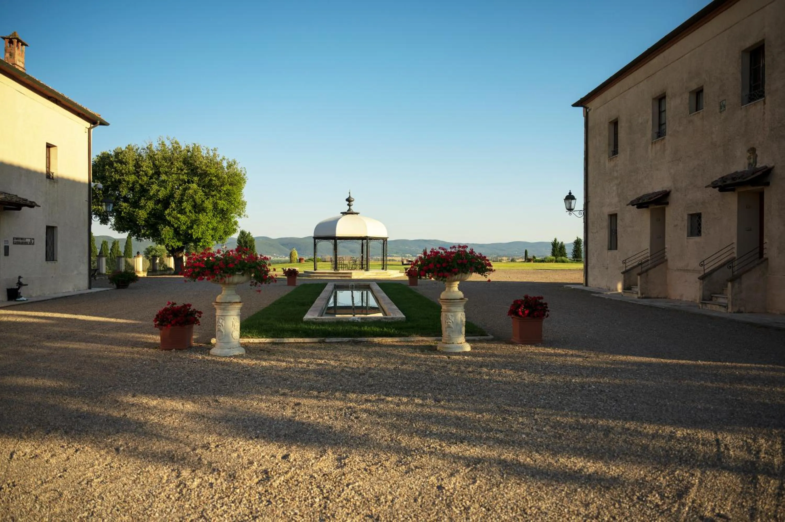 Property building in La Bagnaia Golf Resort