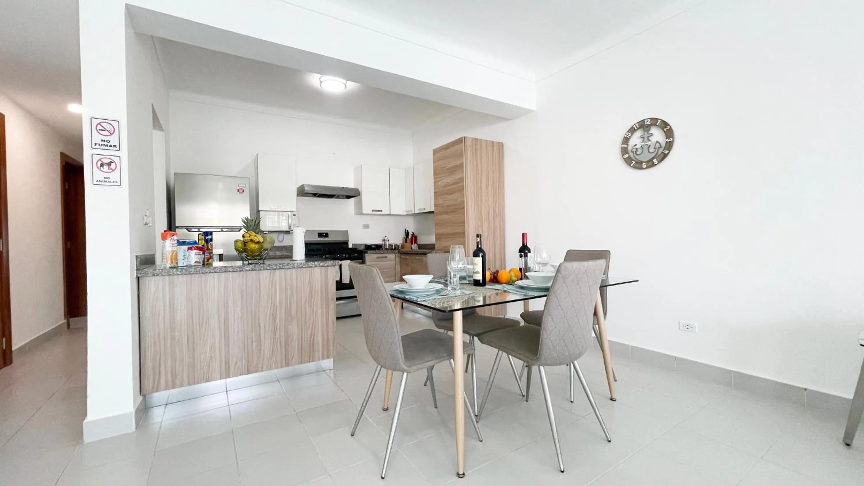 Kitchen or kitchenette in Precioso Apartamento a solo pasos de la Playa