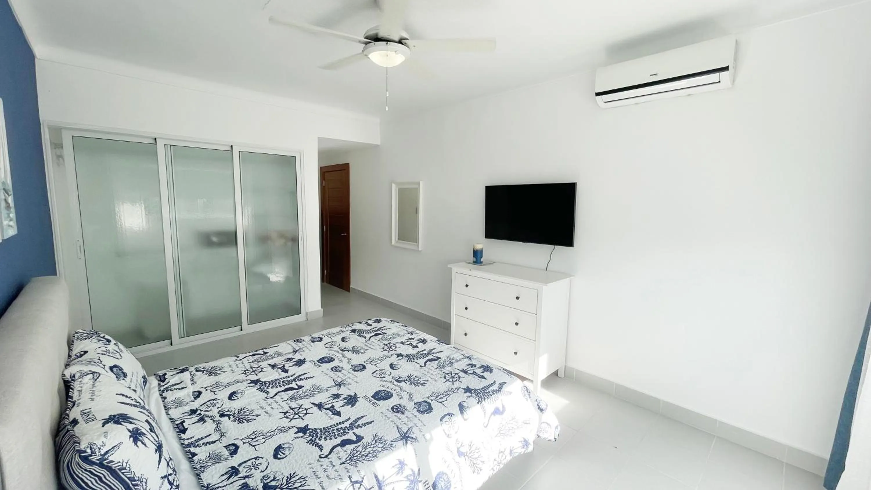 Bed in Precioso Apartamento a solo pasos de la Playa