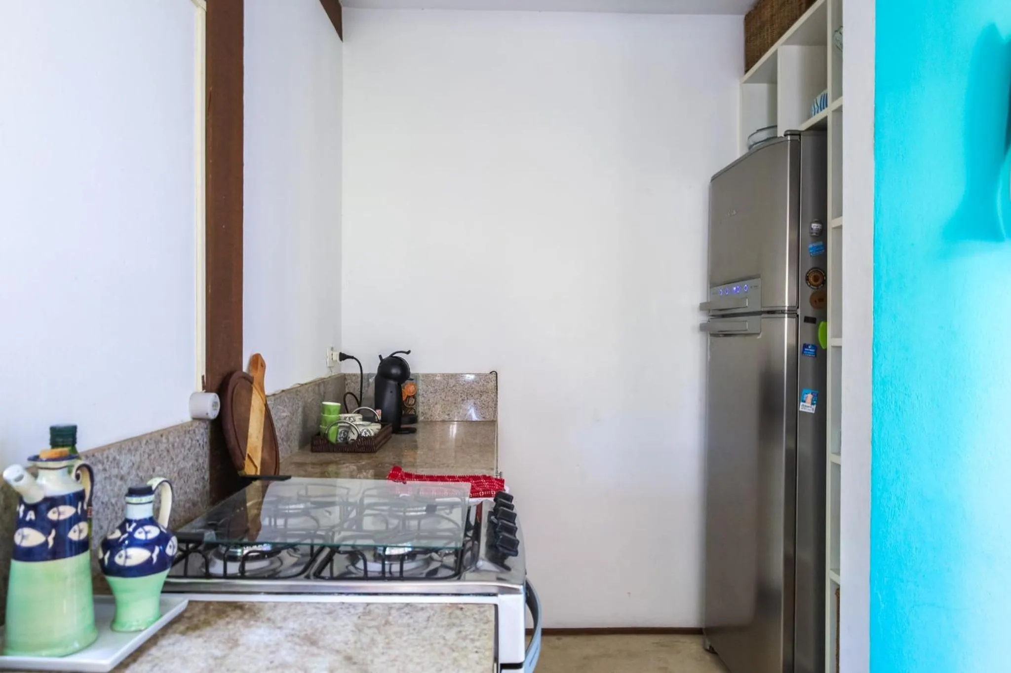 Kitchen or kitchenette in Casa em condomínio com lazer próximo à praia