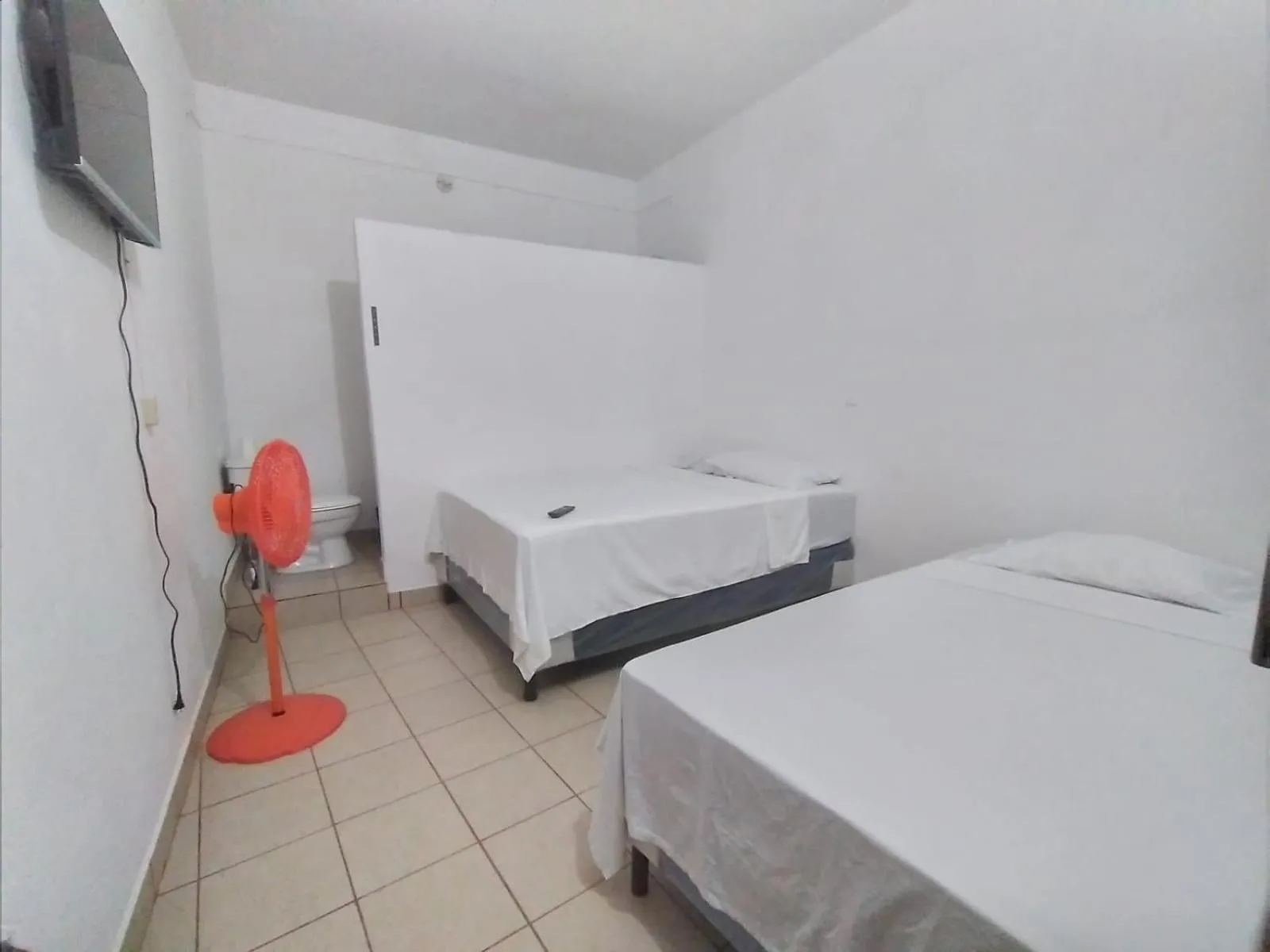 Bed in Hotel Villa Aurora