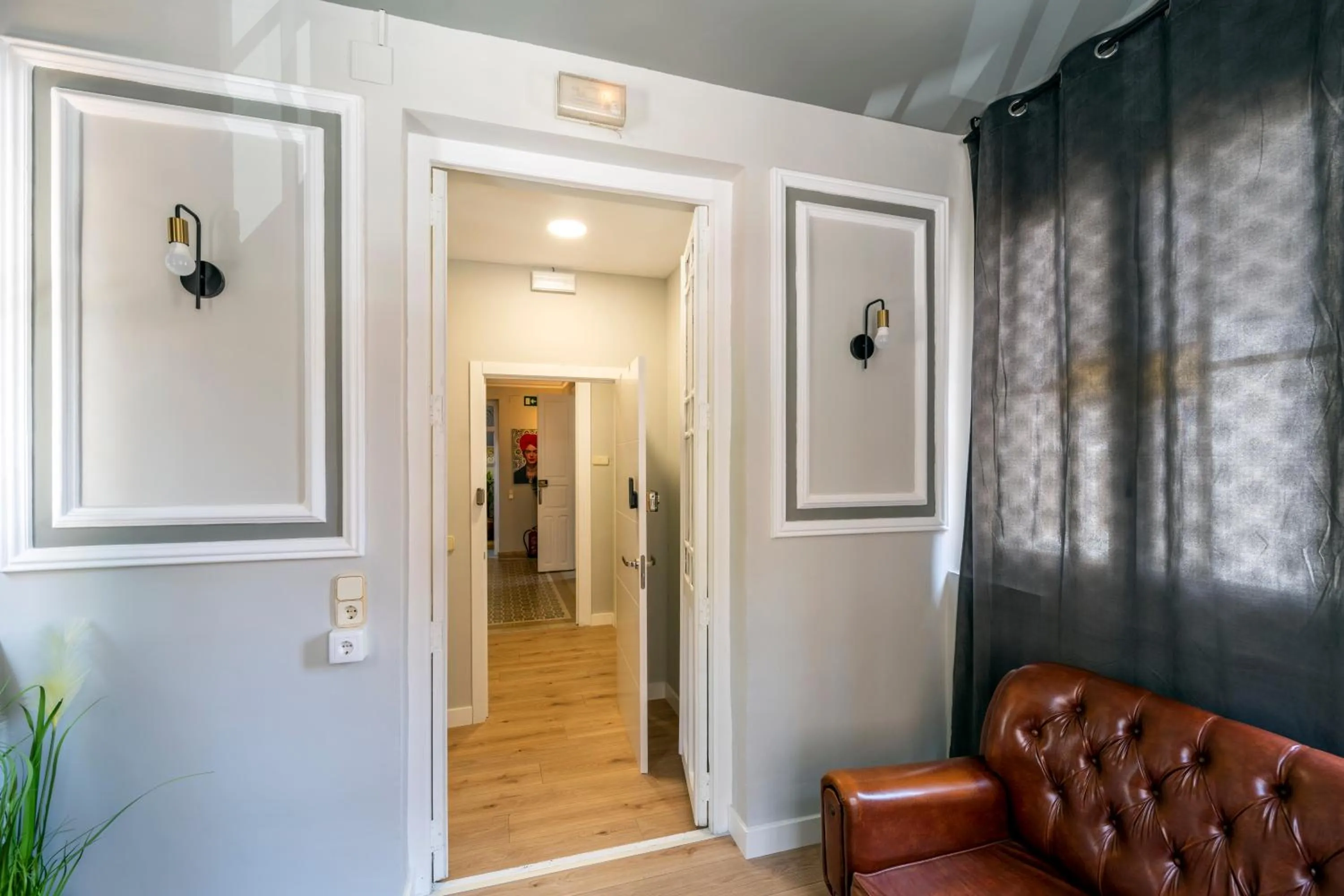 Seating area in The Venue Hostel Boutique