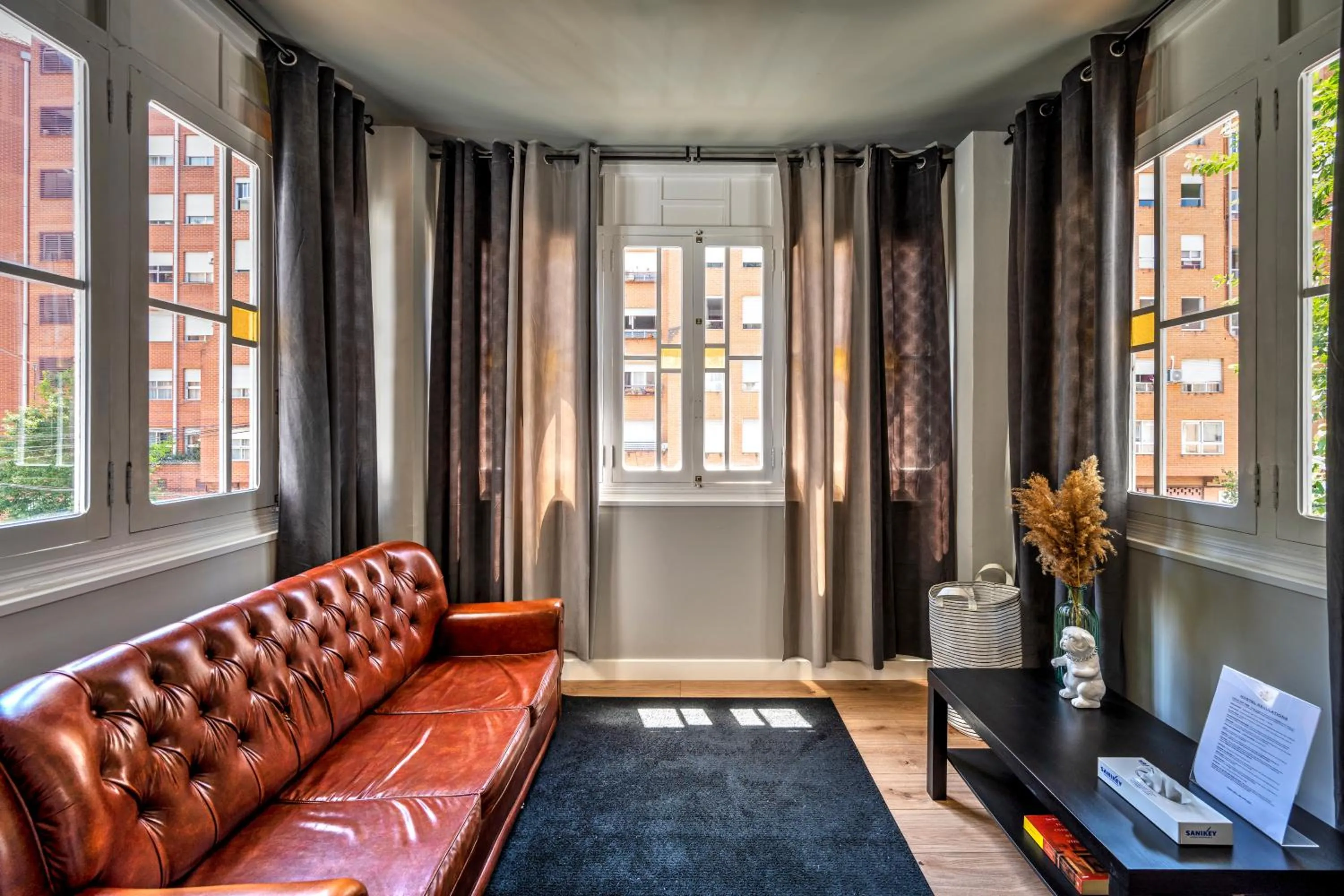 Seating area in The Venue Hostel Boutique