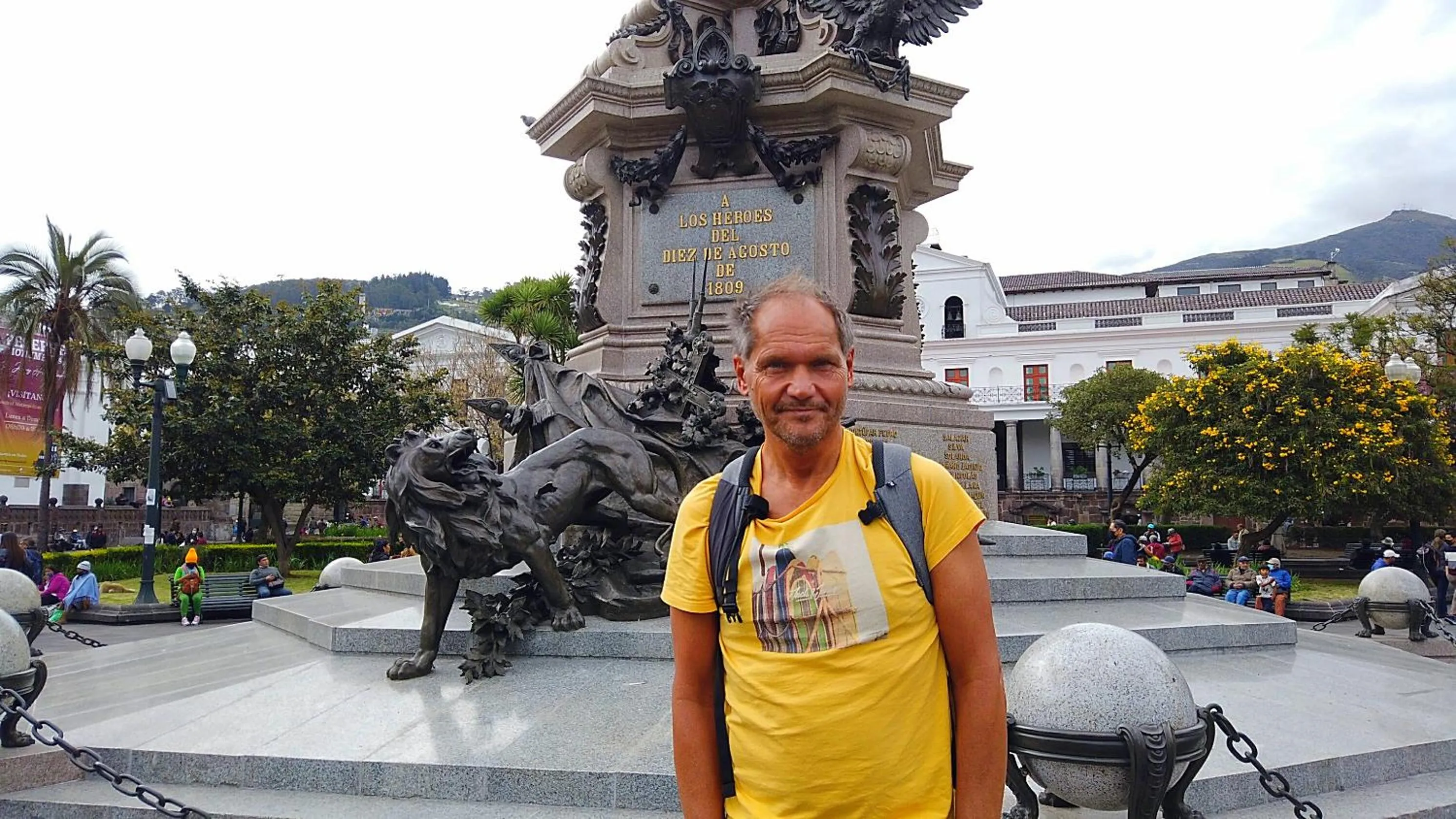 Nearby landmark in Olympus Plaza