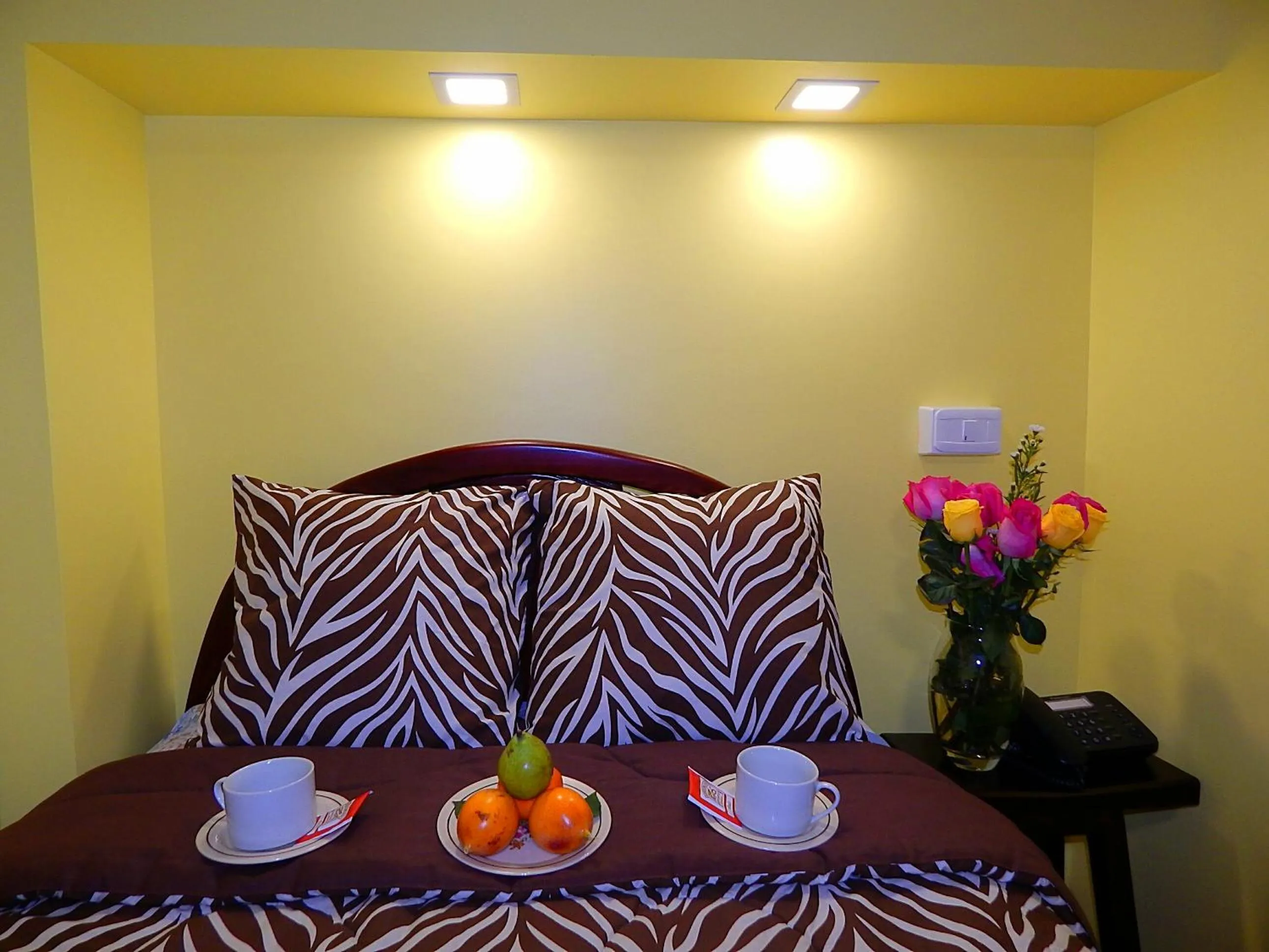 Bed in Olympus Plaza