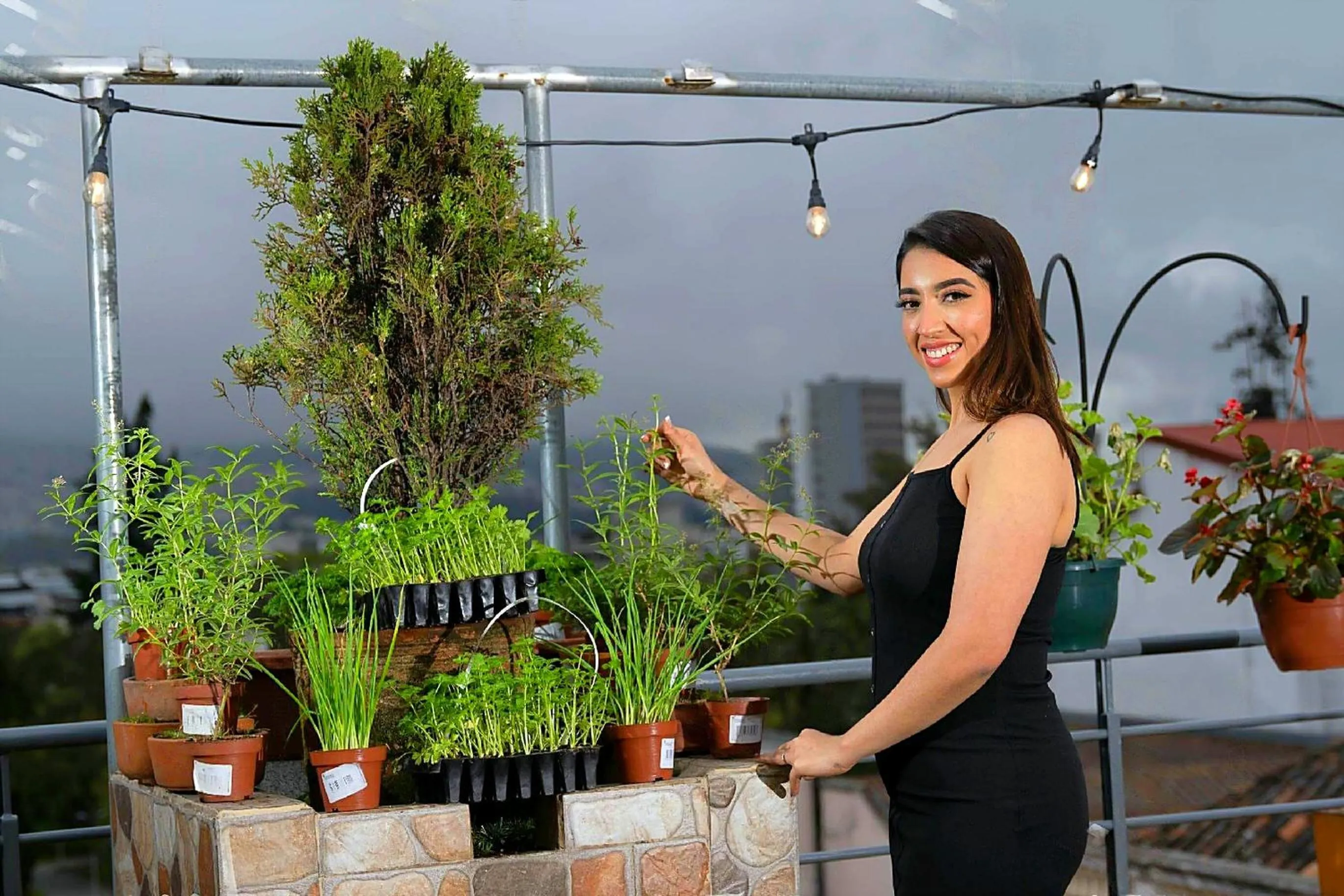 People in Olympus Plaza