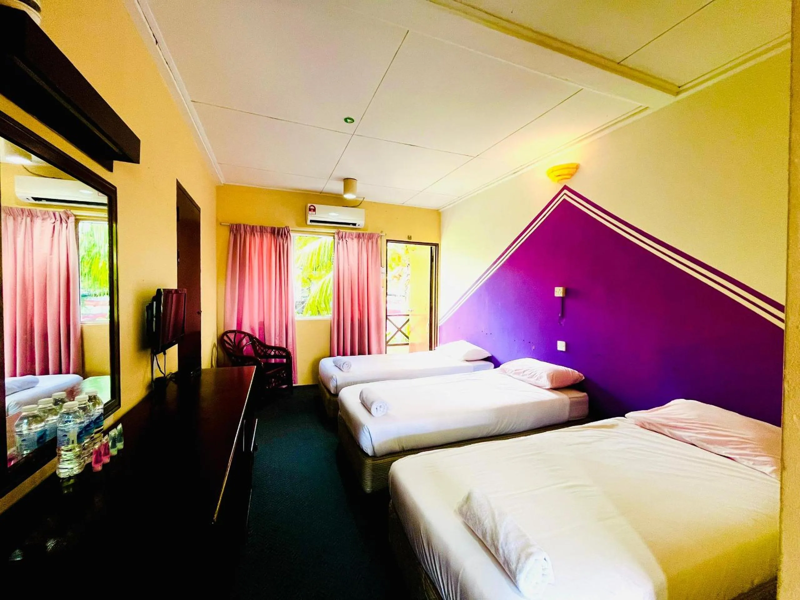 Bed in Kejora Garden Resort Pulau Pangkor