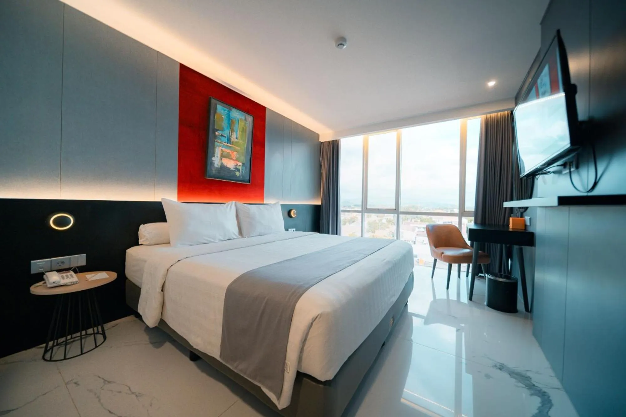 Bedroom, Bed in Trio Azana Style Kebumen