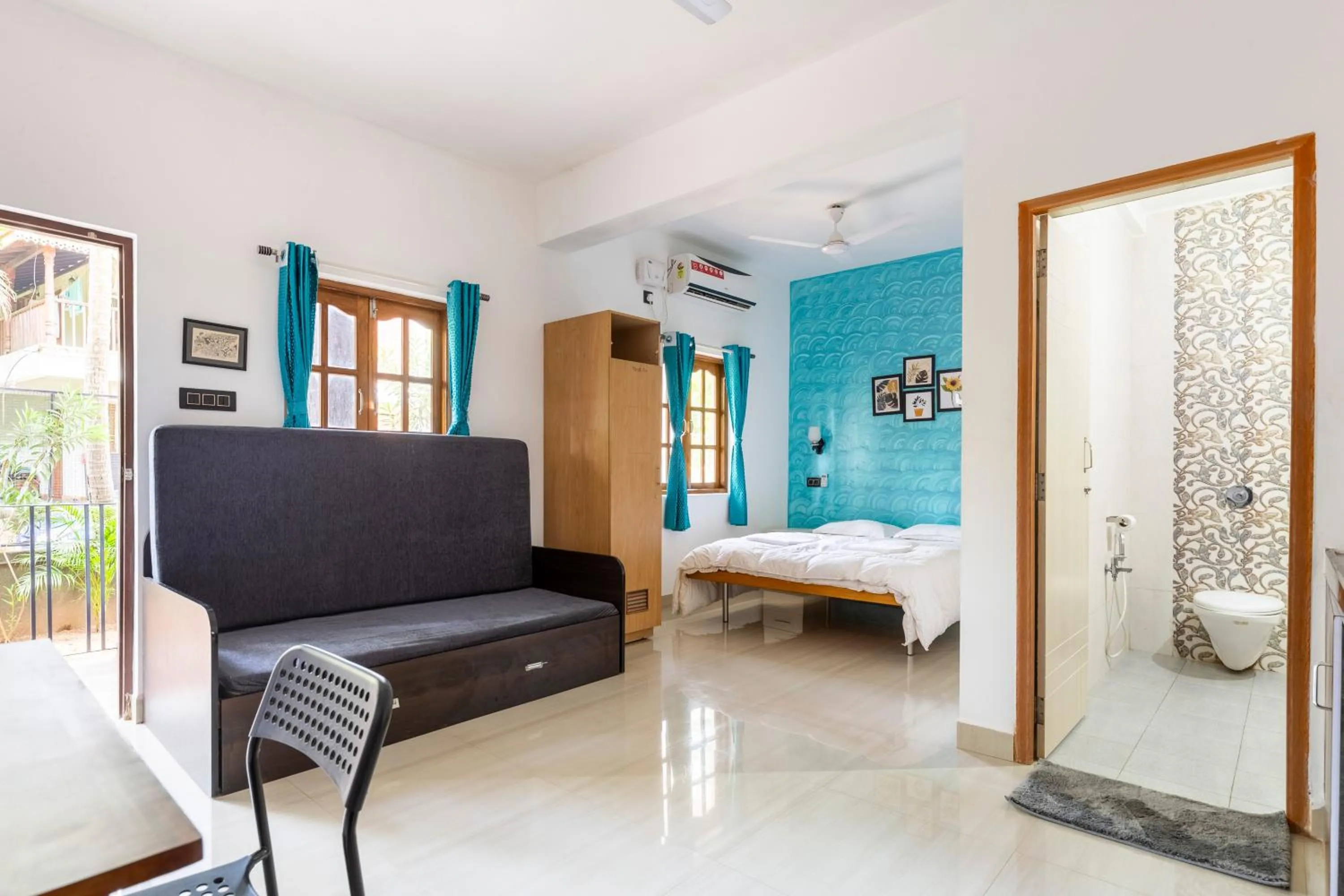 Bed in Casa De Mor Villa with Pool