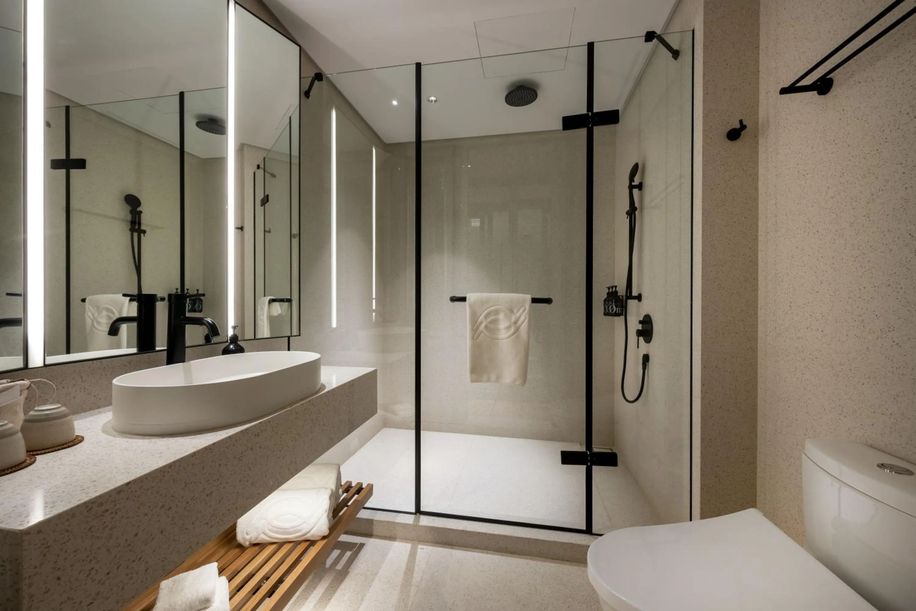 Shower in Else Kuala Lumpur, a member of Design Hotels
