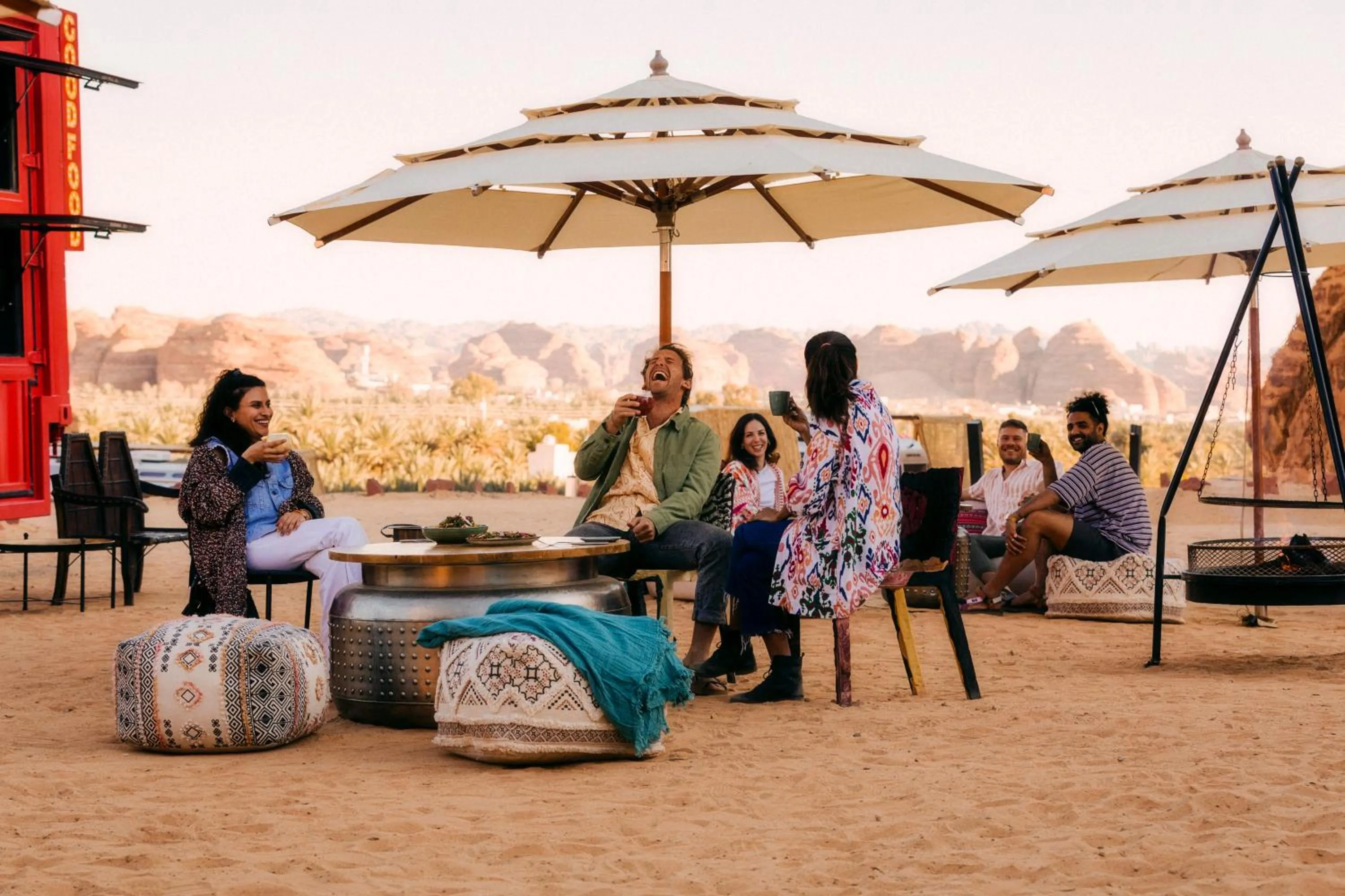 Breakfast in Caravan AlUla by Our Habitas