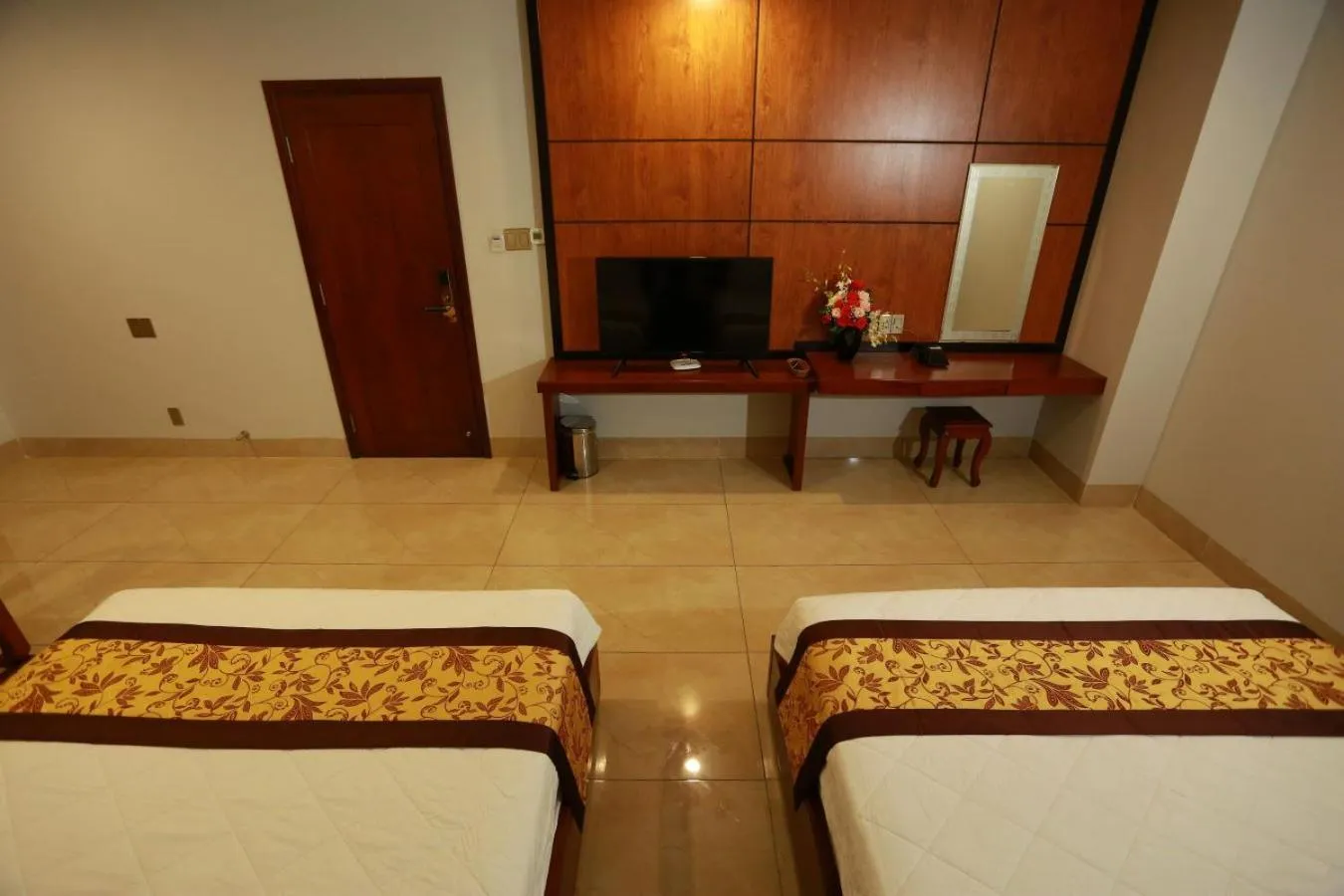 Bed in THANH TAI HOTEL 2