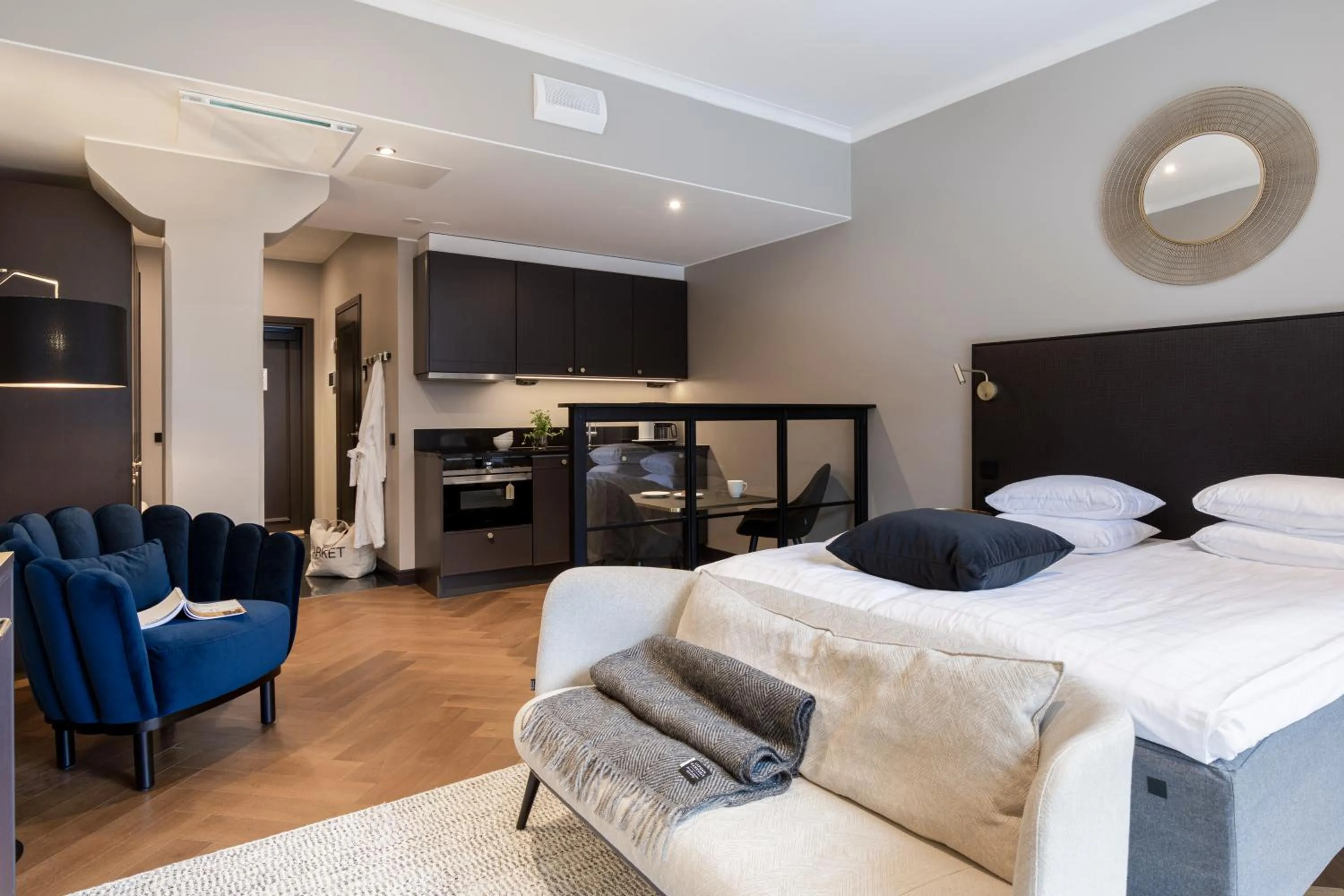 Bed in Bob W Helsinki Katajanokka