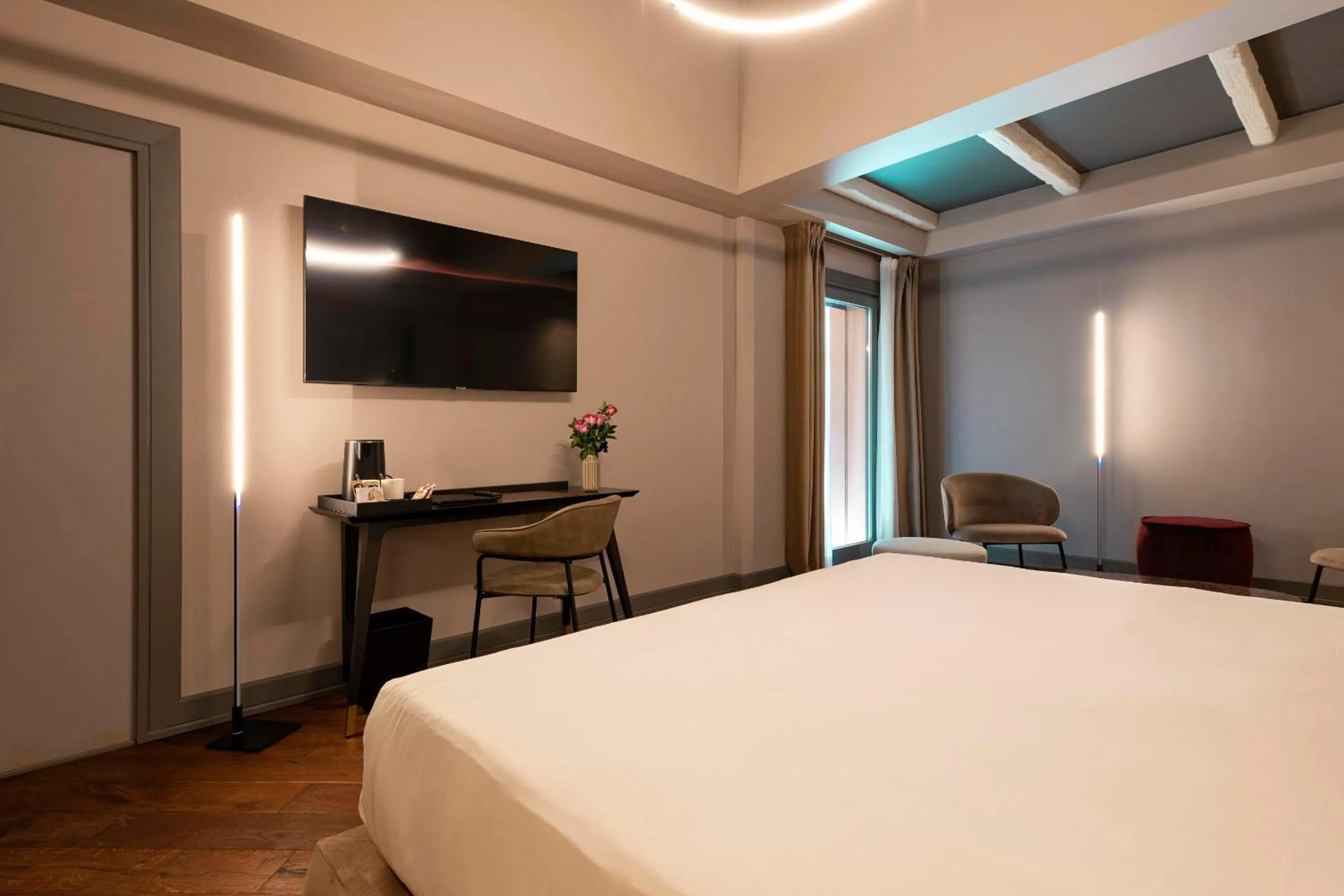 Bed in Loly Boutique Hotel Roma