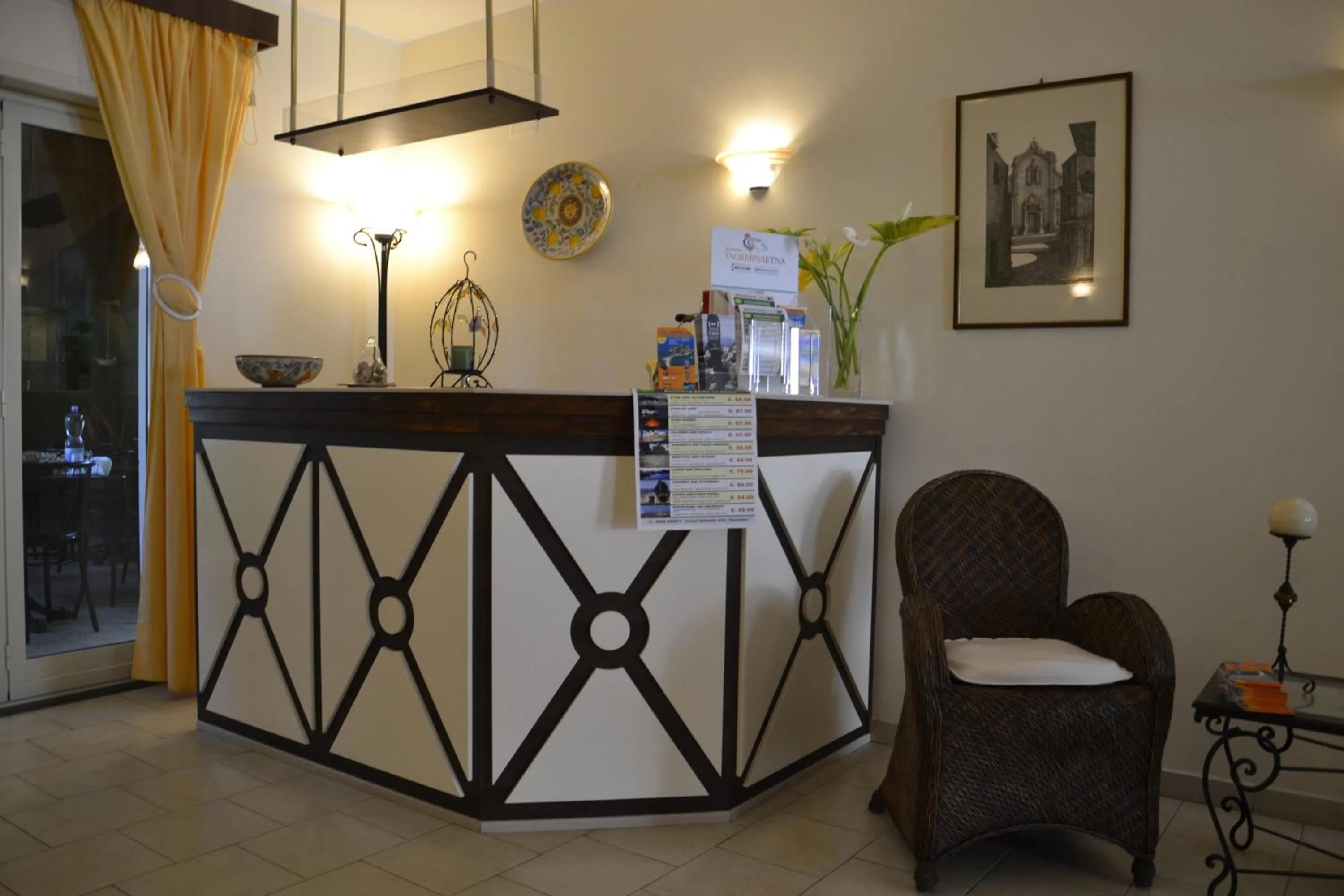 Lobby or reception in Hotel Marabel