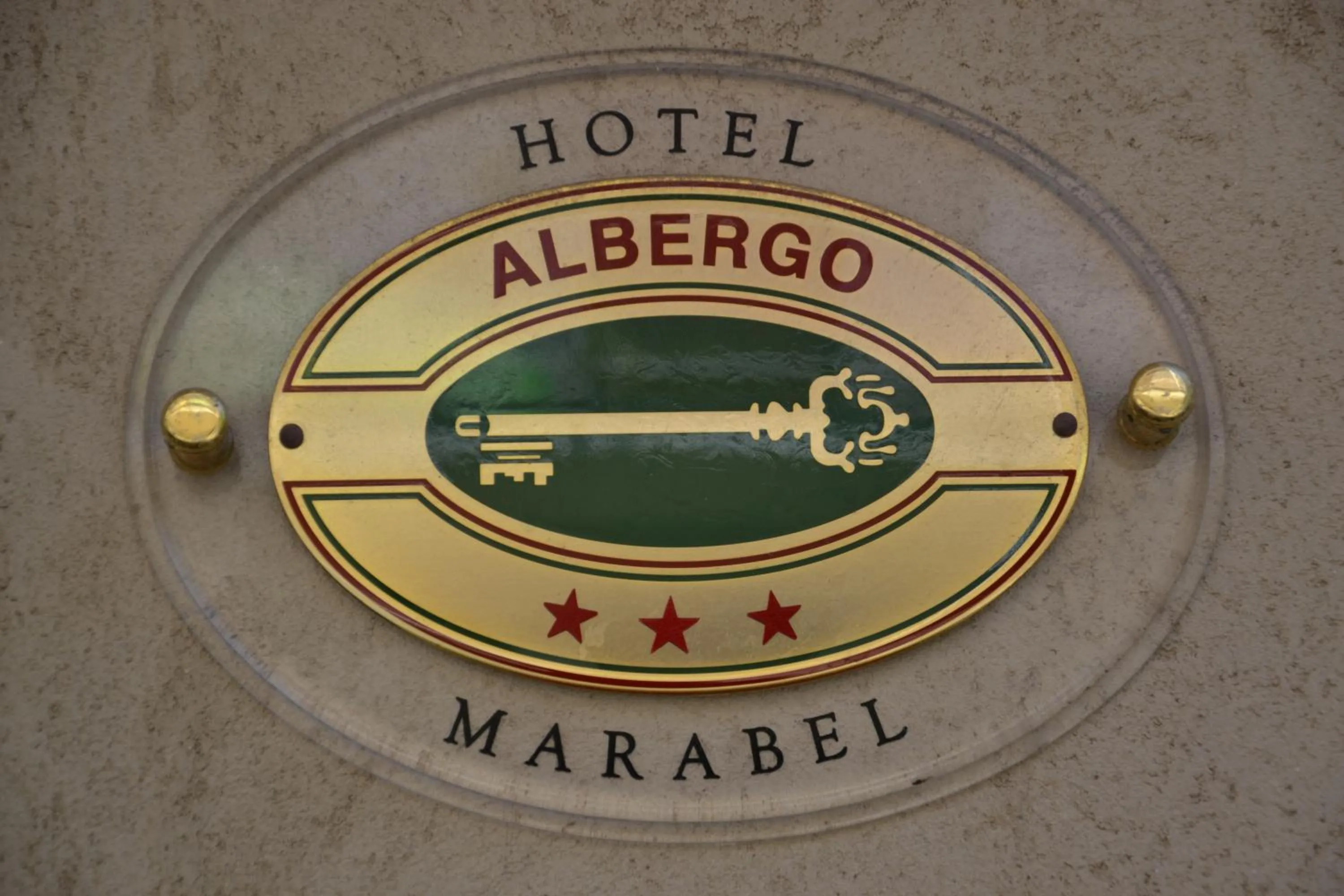 Property logo or sign in Hotel Marabel