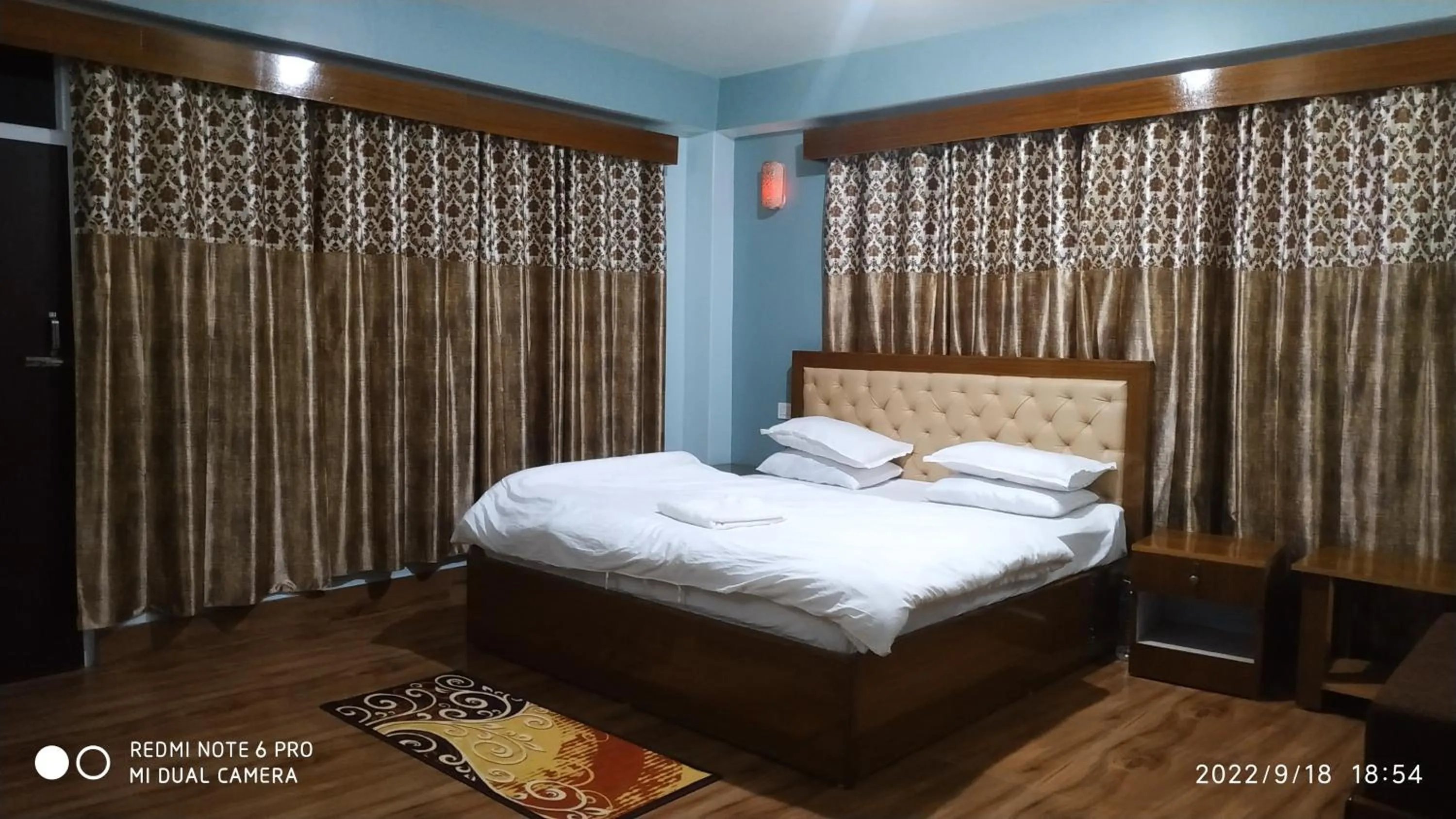 Bed in Mandavya homestay