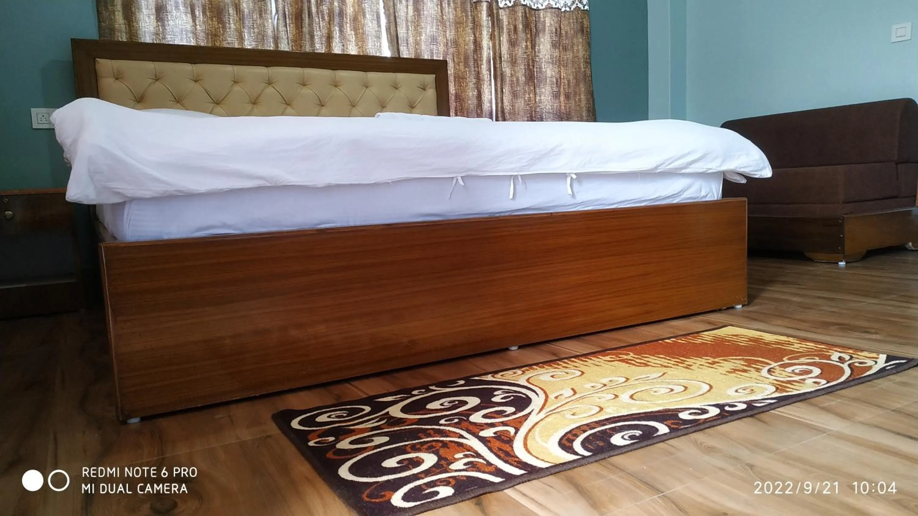 Bed in Mandavya homestay