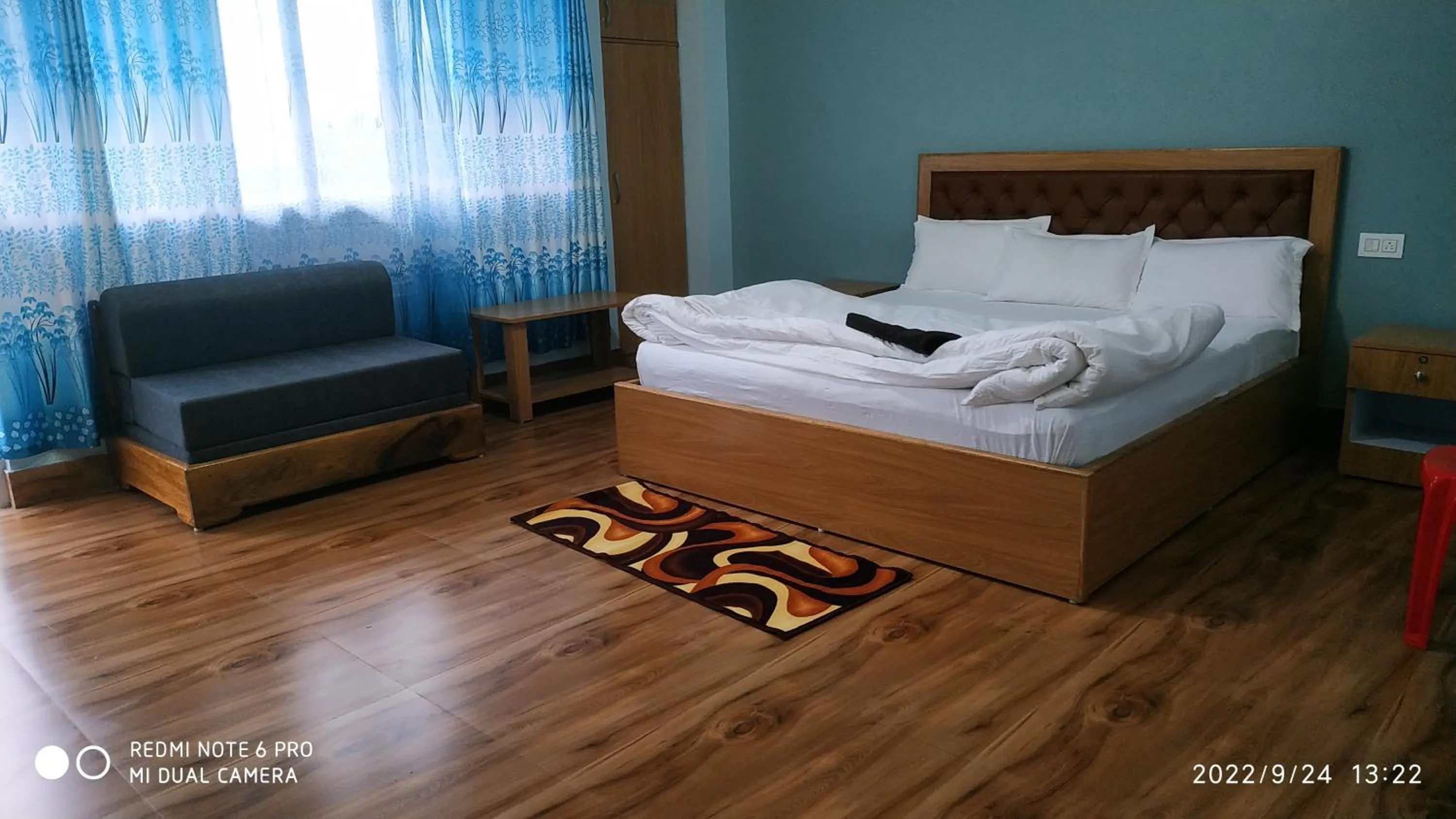 Bed in Mandavya homestay