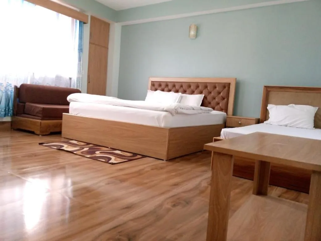 Photo of the whole room, Bed in Mandavya homestay