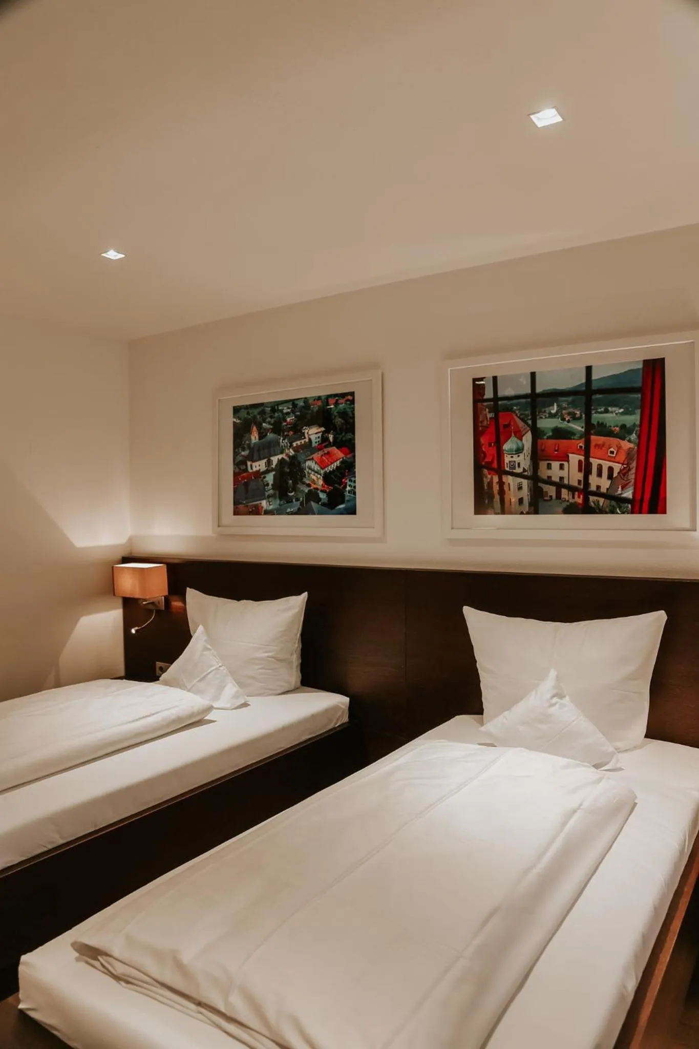 Bed in Hotel Hofwirt Neubeuern