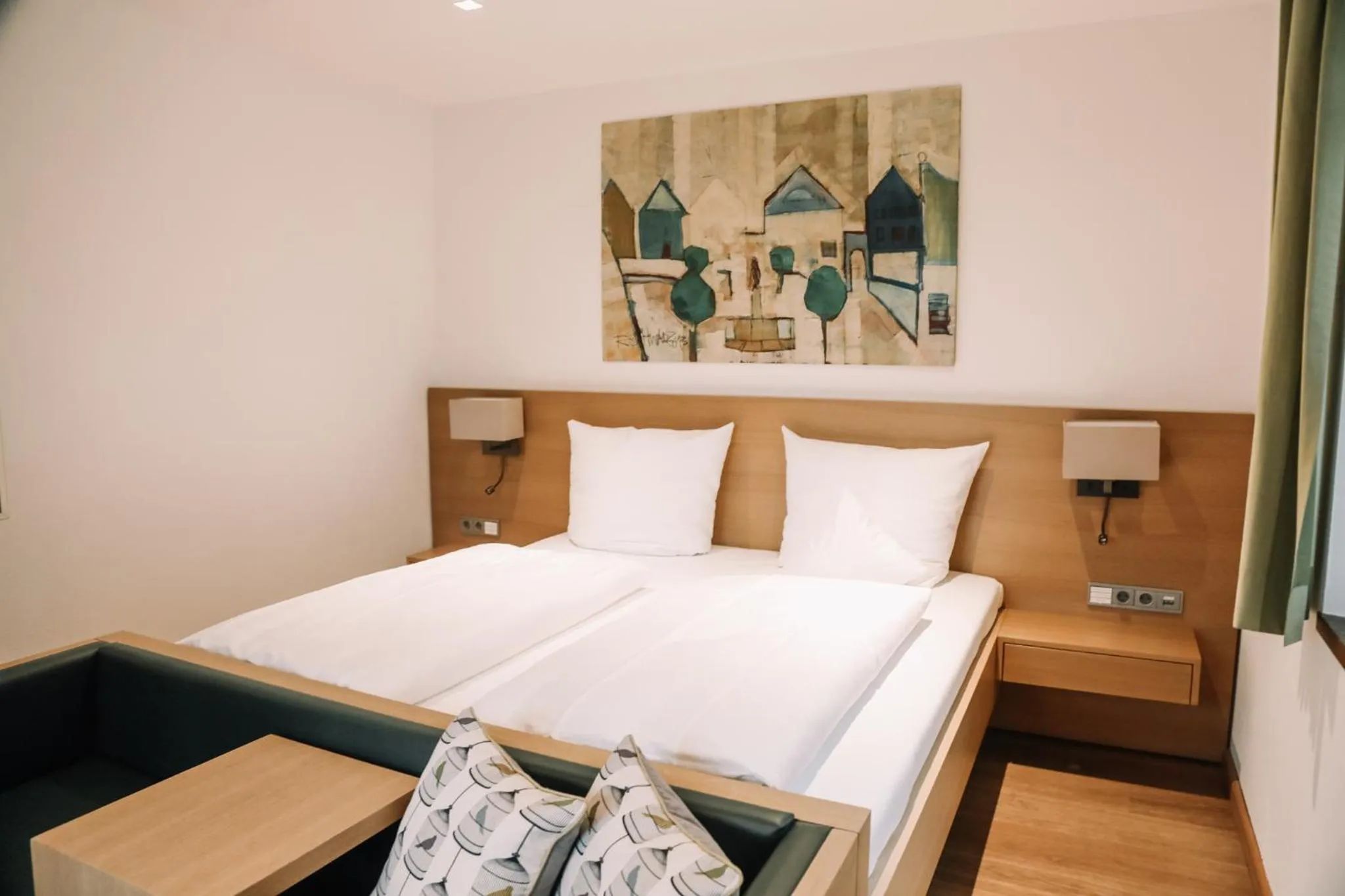 Photo of the whole room, Bed in Hotel Hofwirt Neubeuern