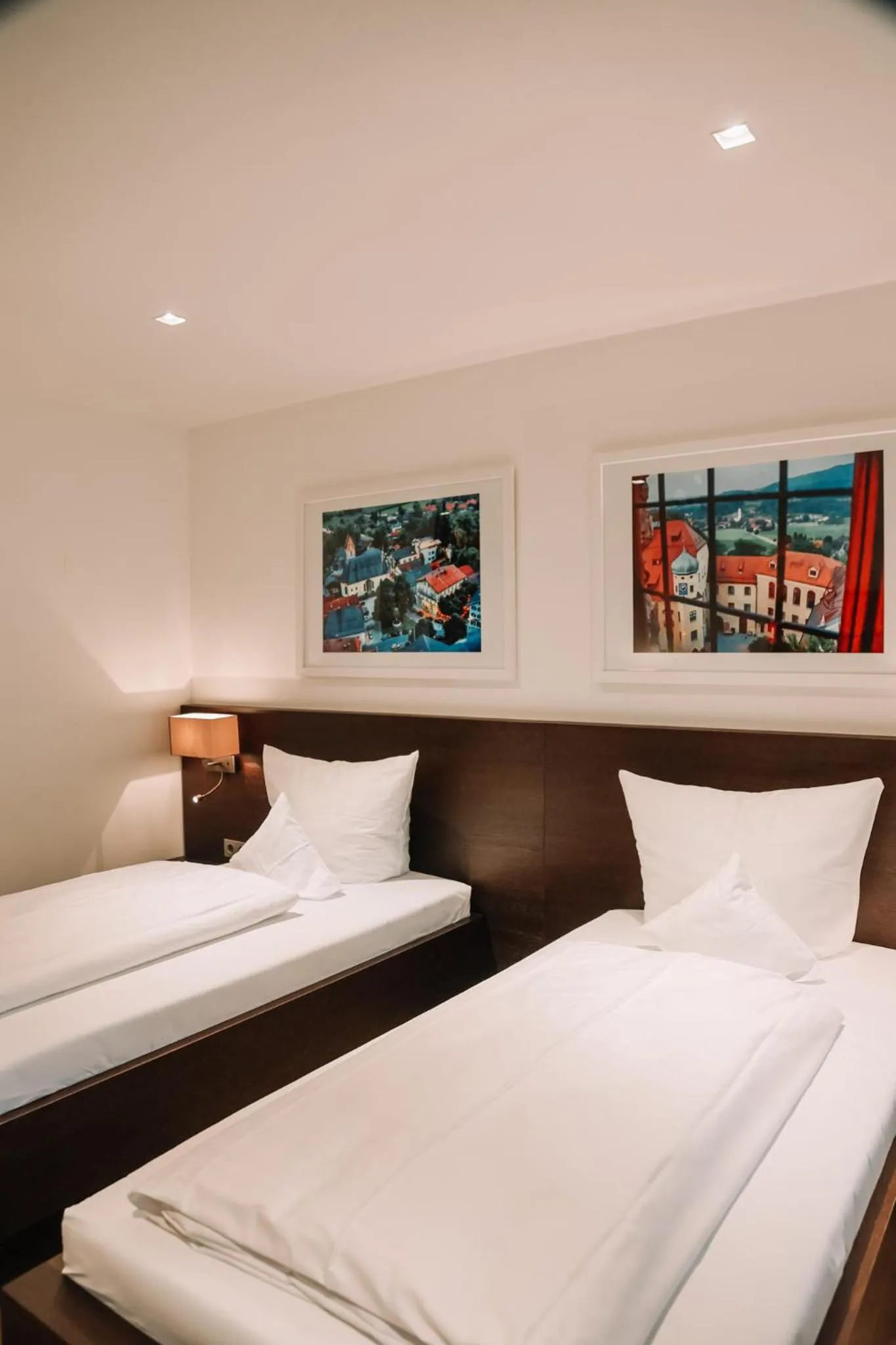 Bed in Hotel Hofwirt Neubeuern