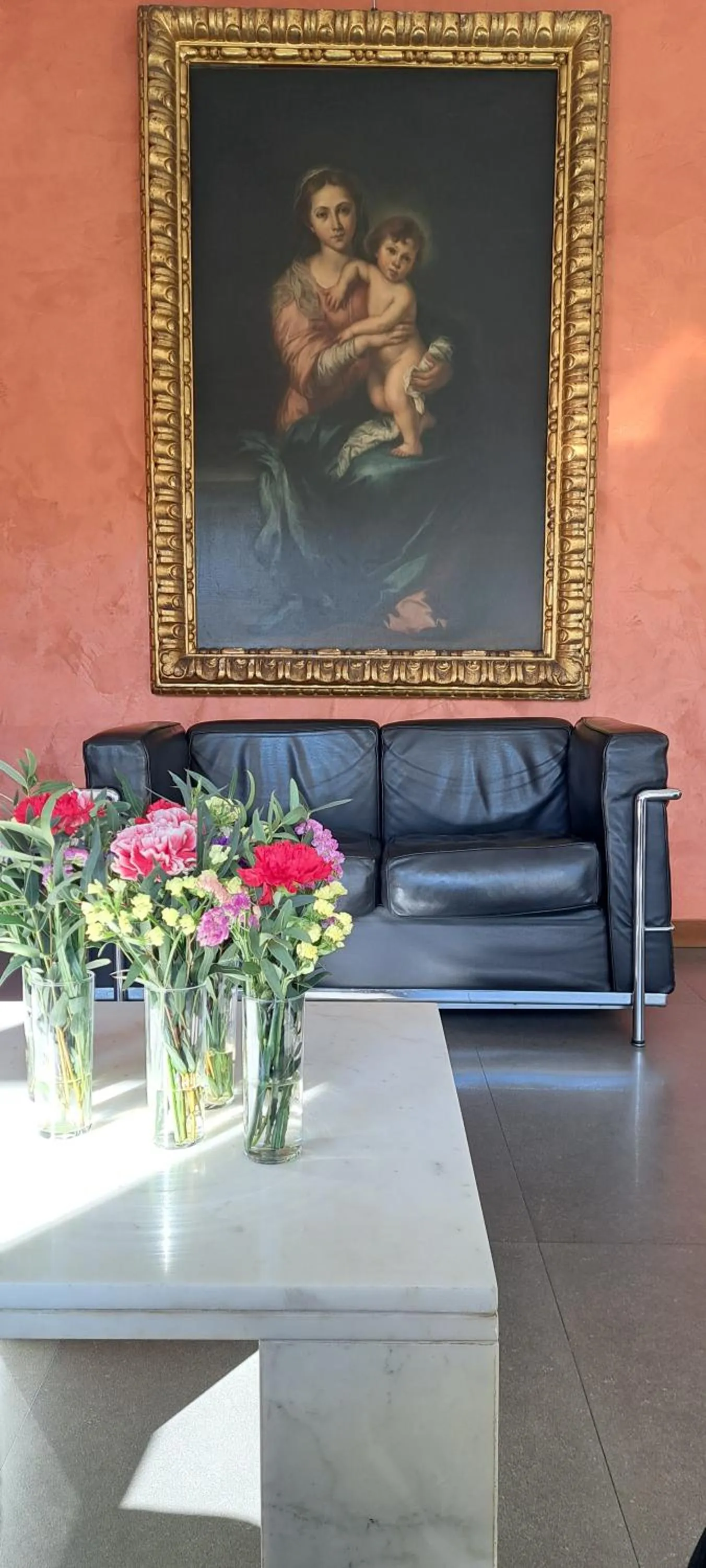 Decorative detail in Hotel Ghironi