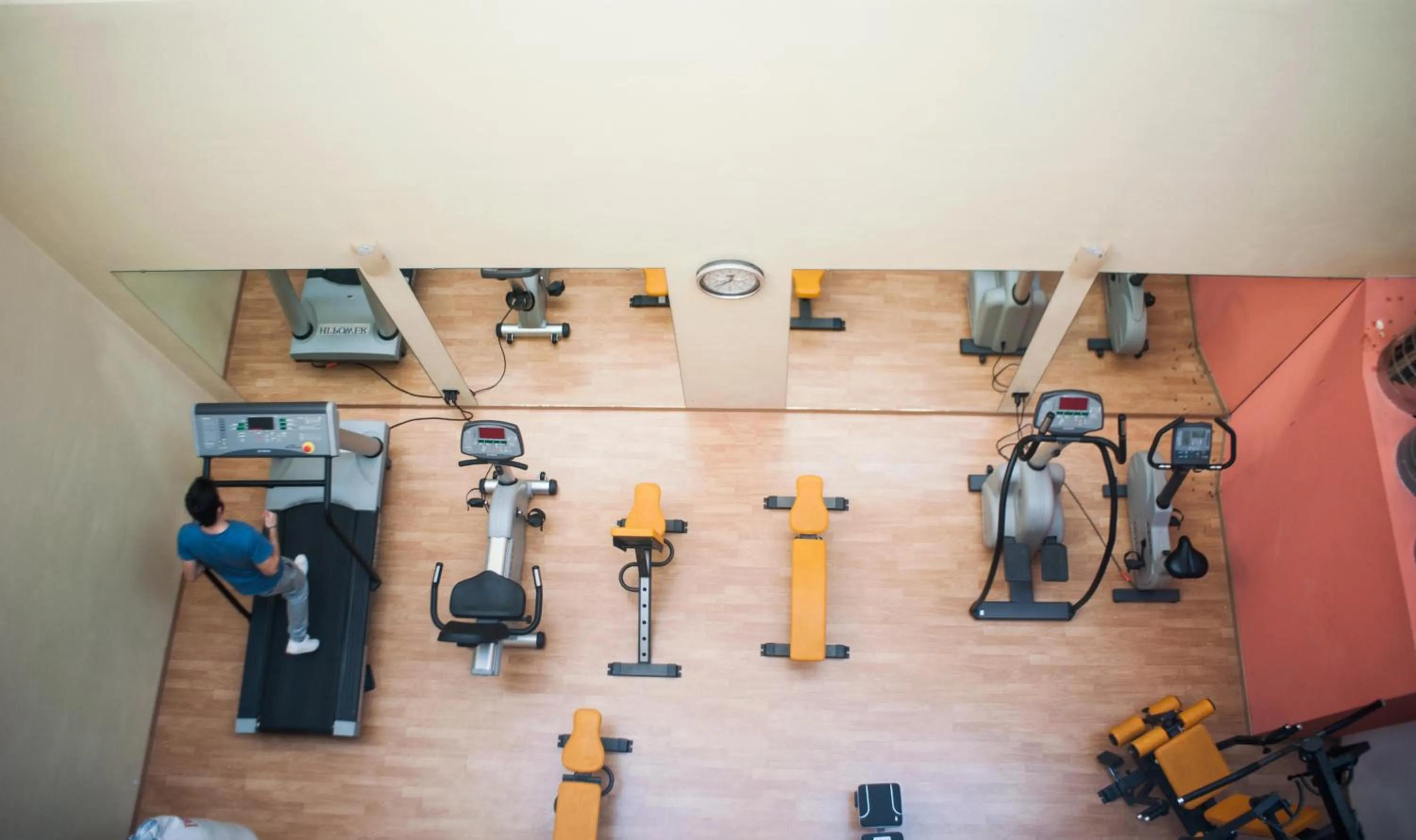 Fitness centre/facilities in Lizard Hotel
