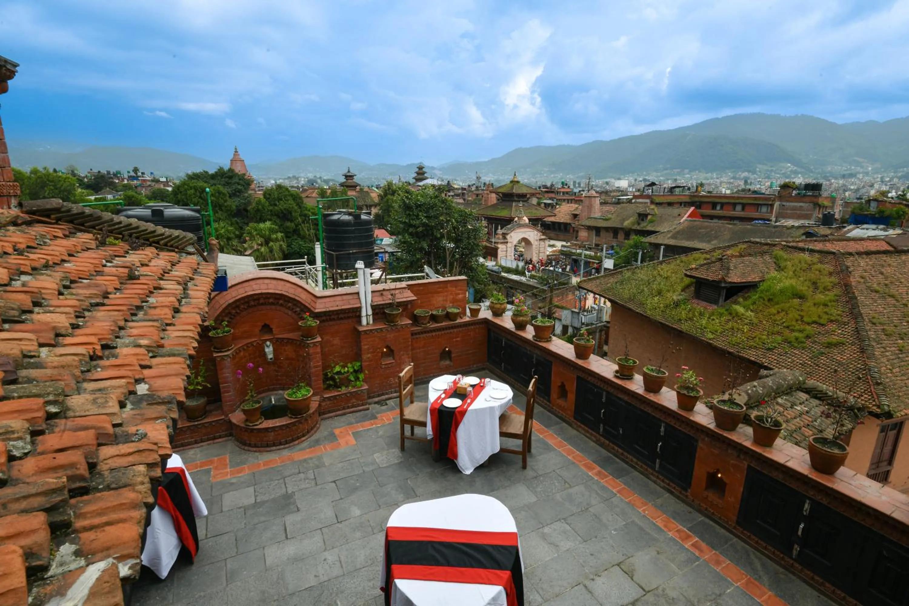 Property building in Indrayani Boutique Hotel & Cafe