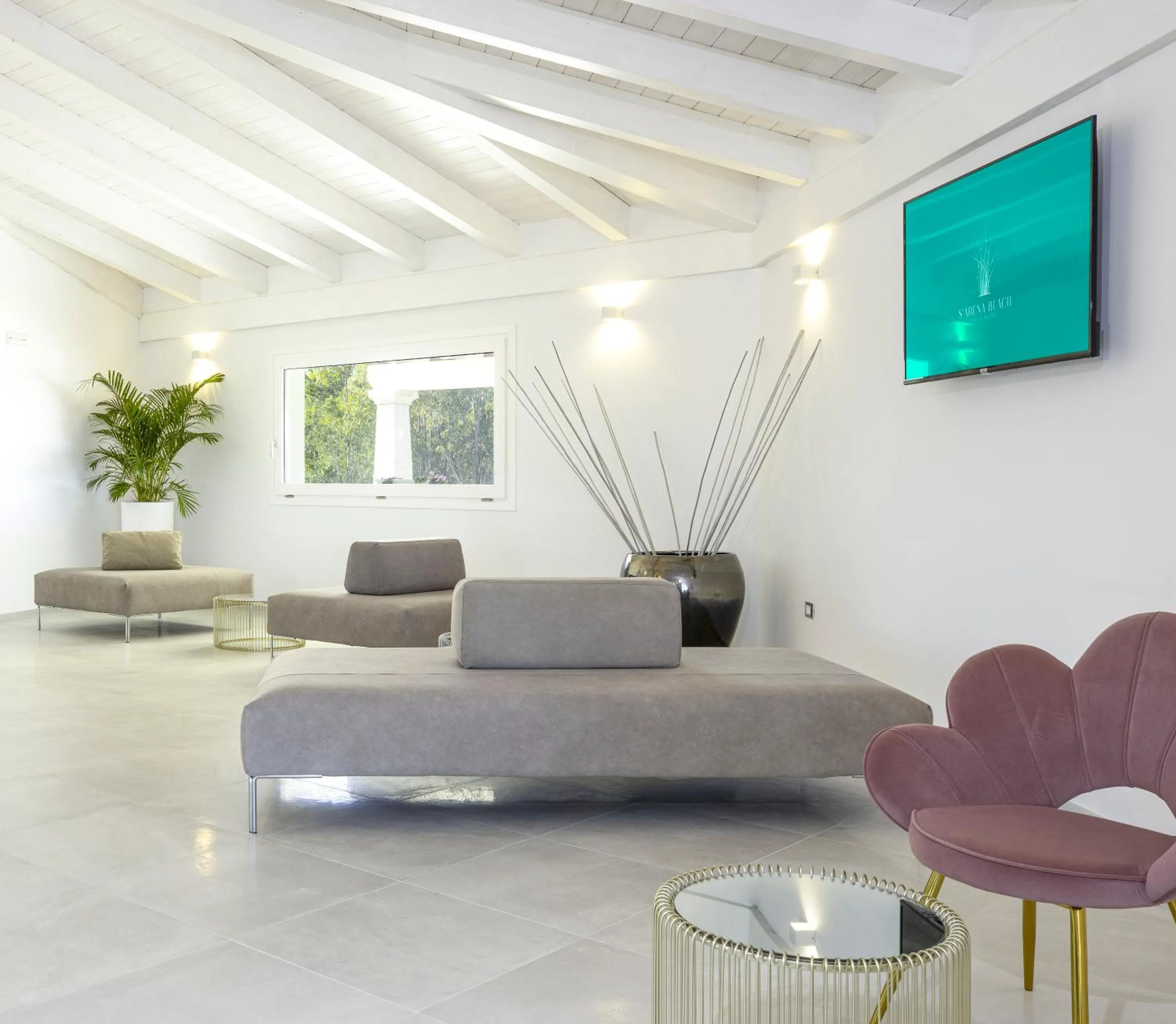 Lobby or reception in Hotel S'arena Beach