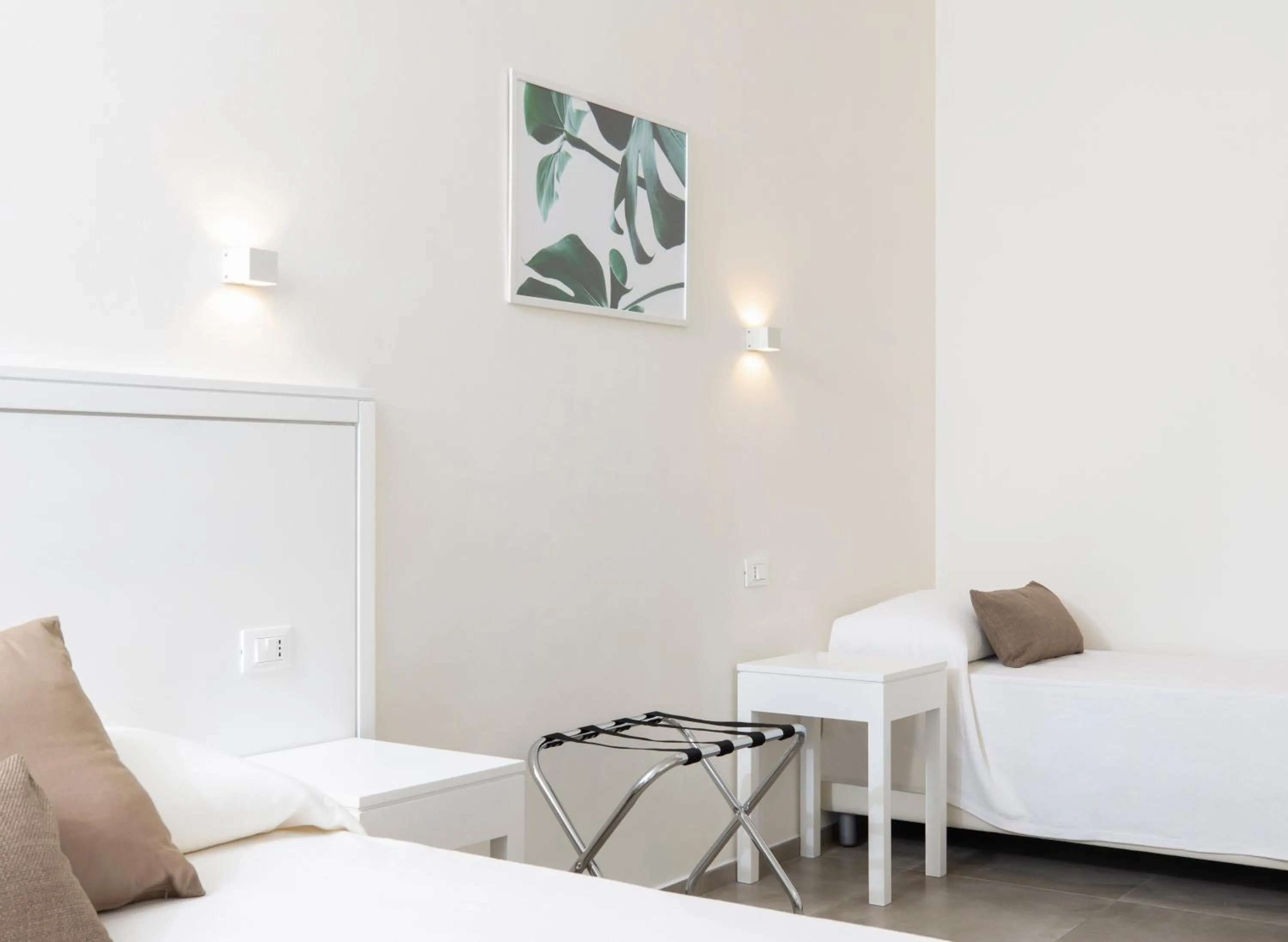 Bed in Hotel S'arena Beach