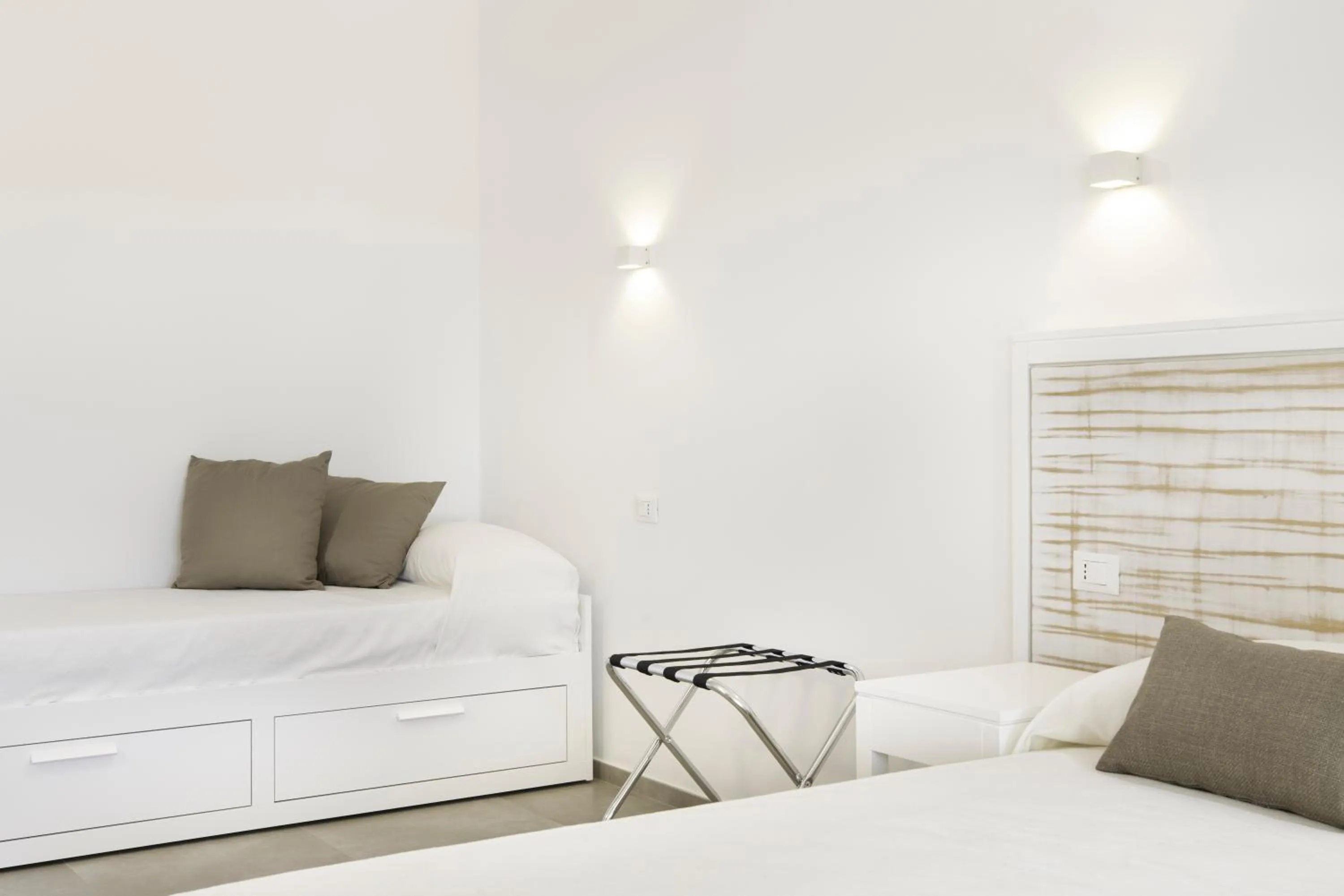 Bed in Hotel S'arena Beach