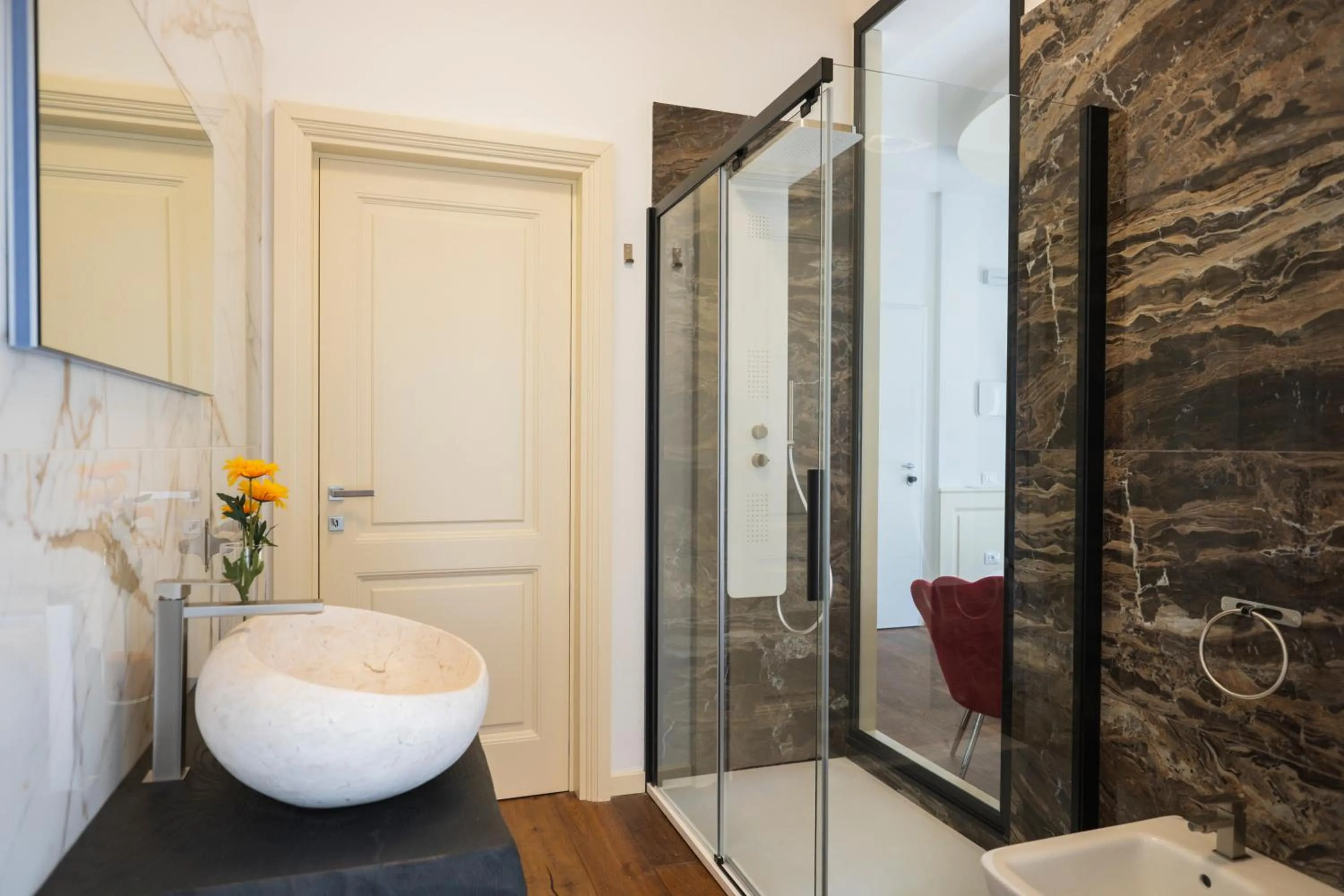 Bathroom in Luxury B&B La Riserva Dannunziana