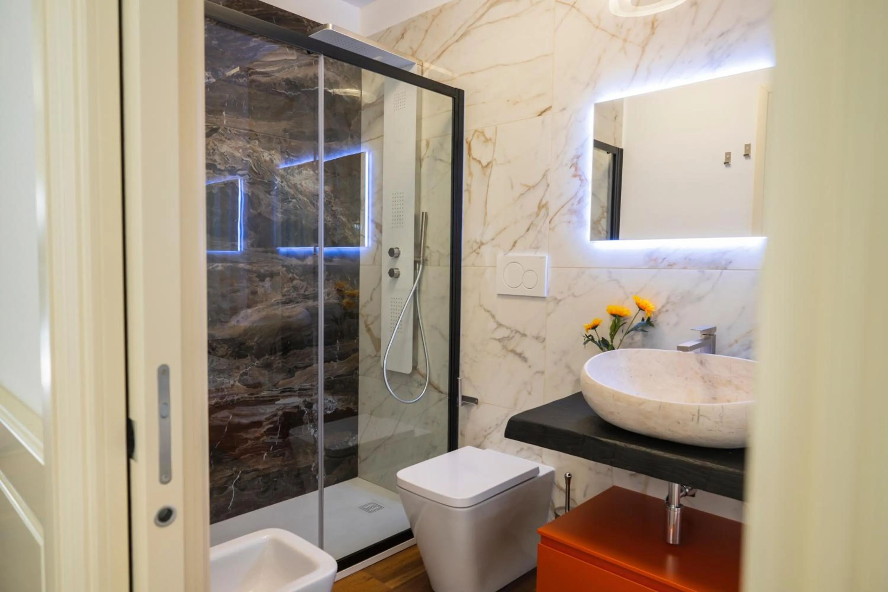 Bathroom in Luxury B&B La Riserva Dannunziana